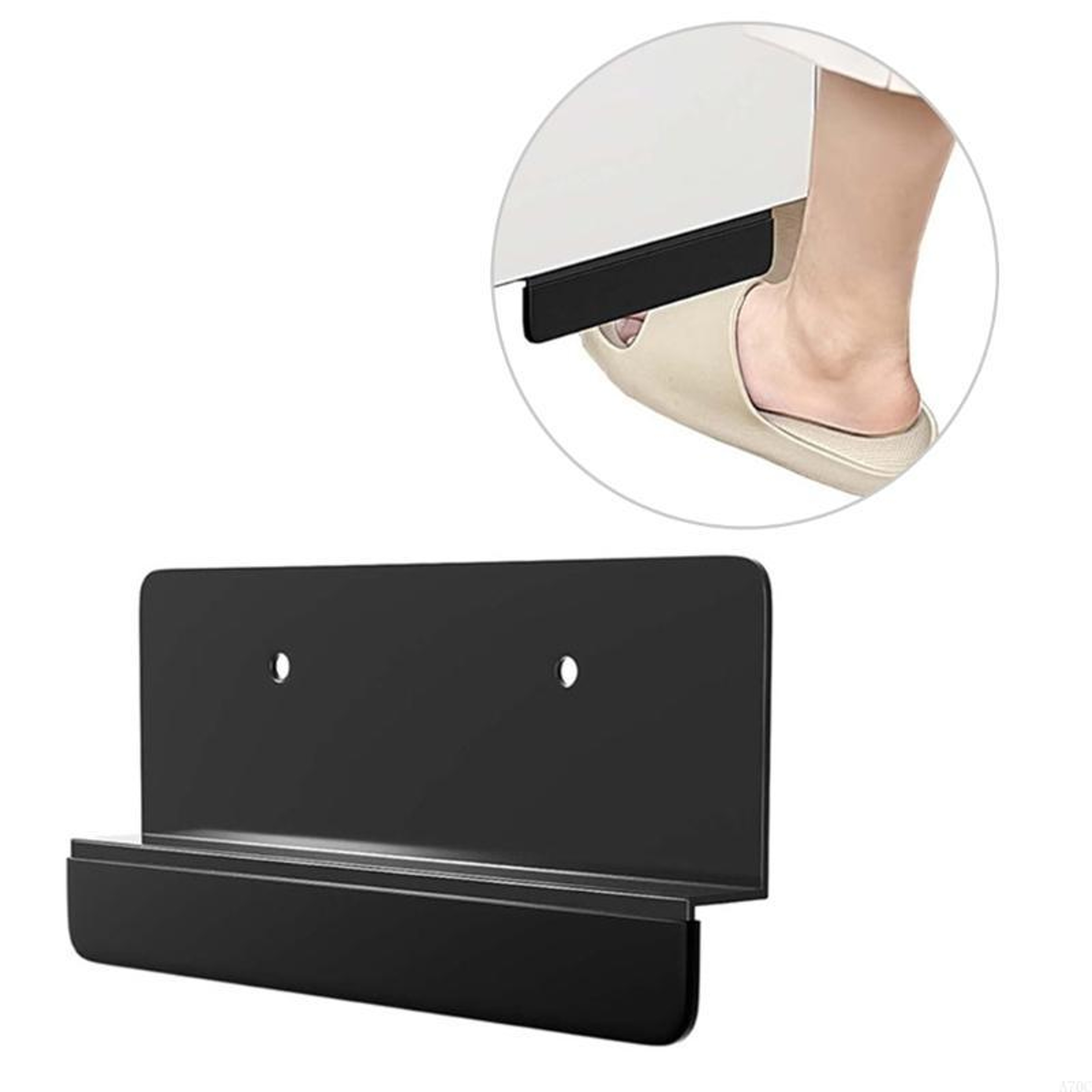 Hands Free Metal Foot Pull Handle for Trash Drawer Cabinets – view 2