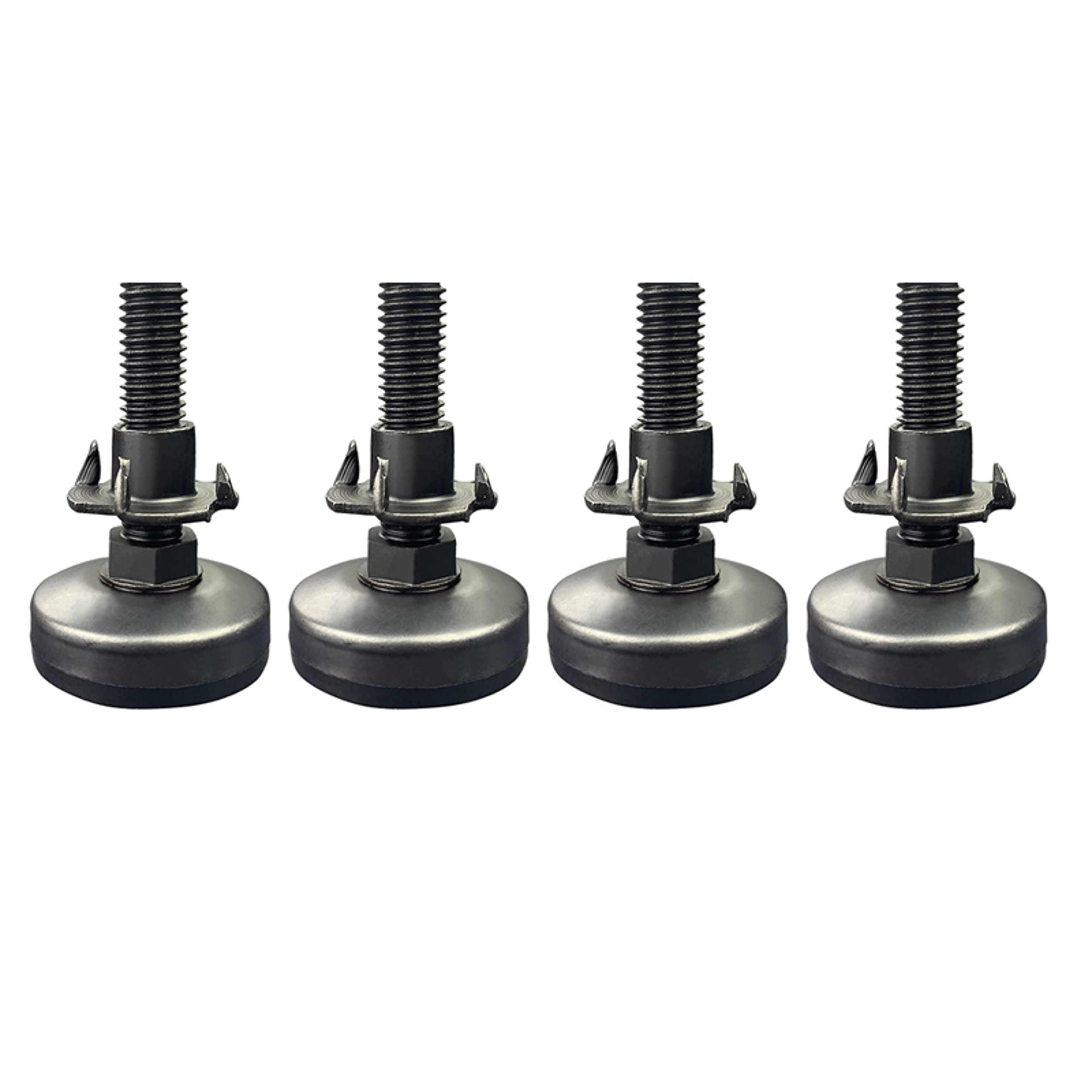 Heavy Duty Adjustable Furniture Levelers with Threaded Inserts – view 1