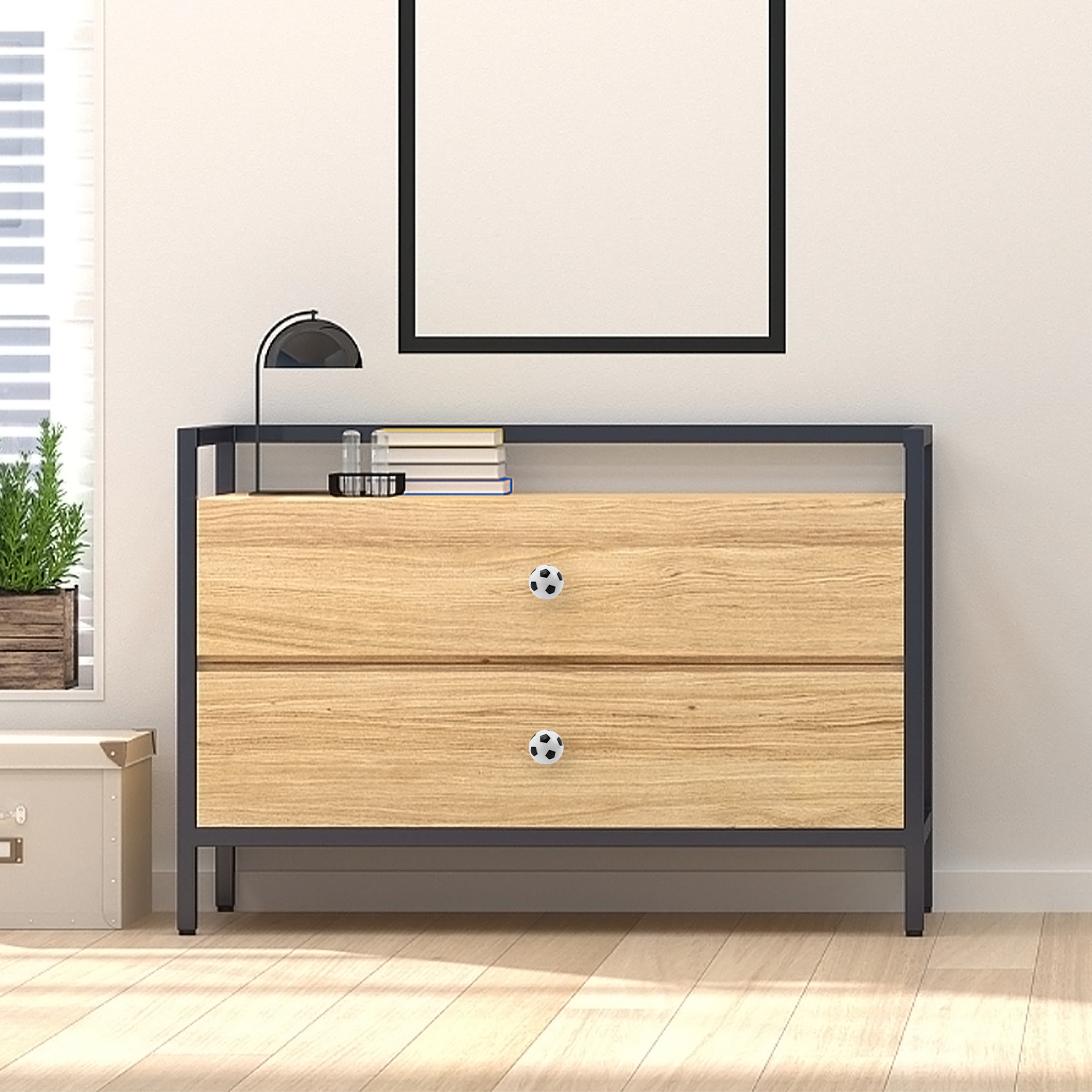 Football Drawer Knobs for Kids Room Cabinets – view 3
