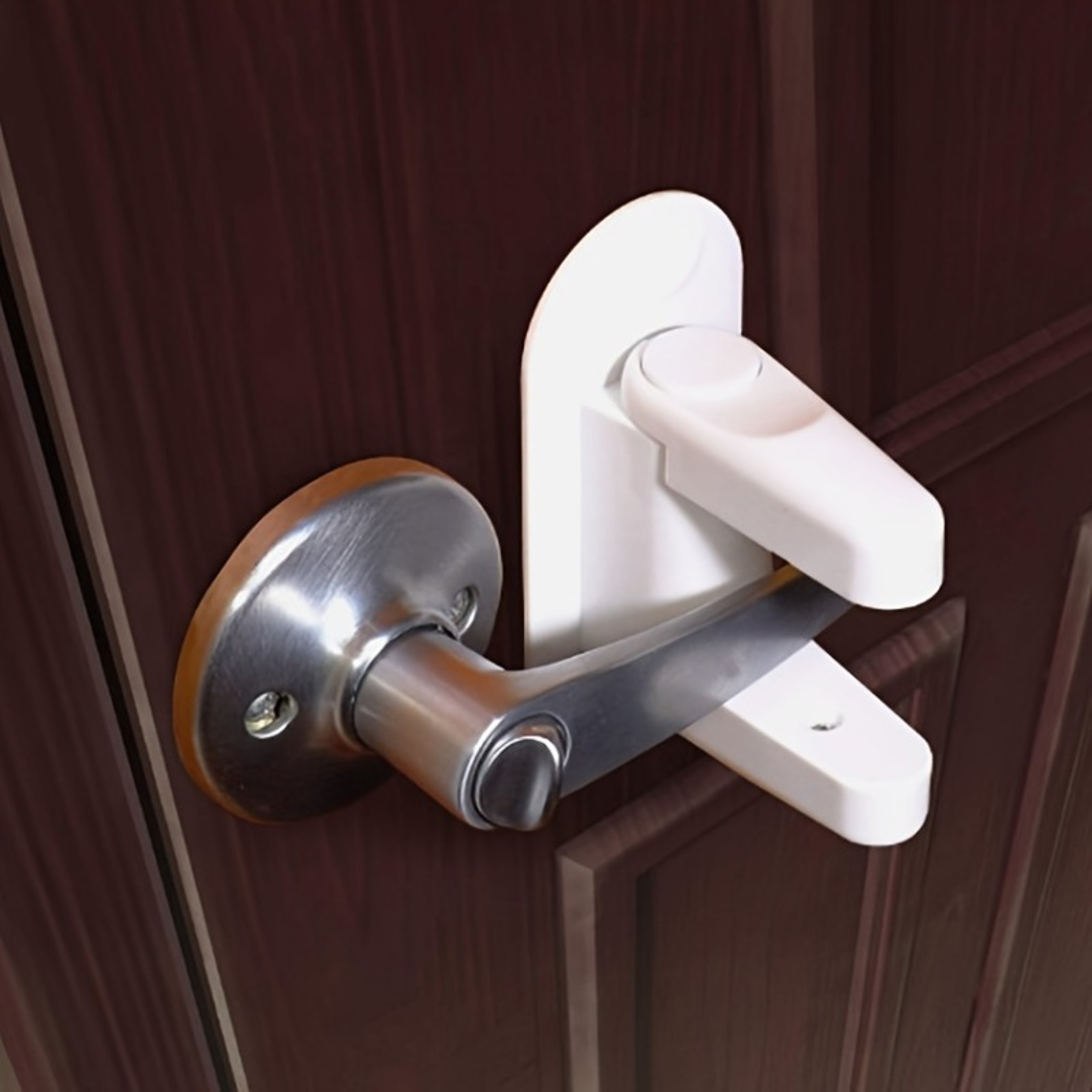 No Drill Anti Theft Door Security Lock Handle – view 1