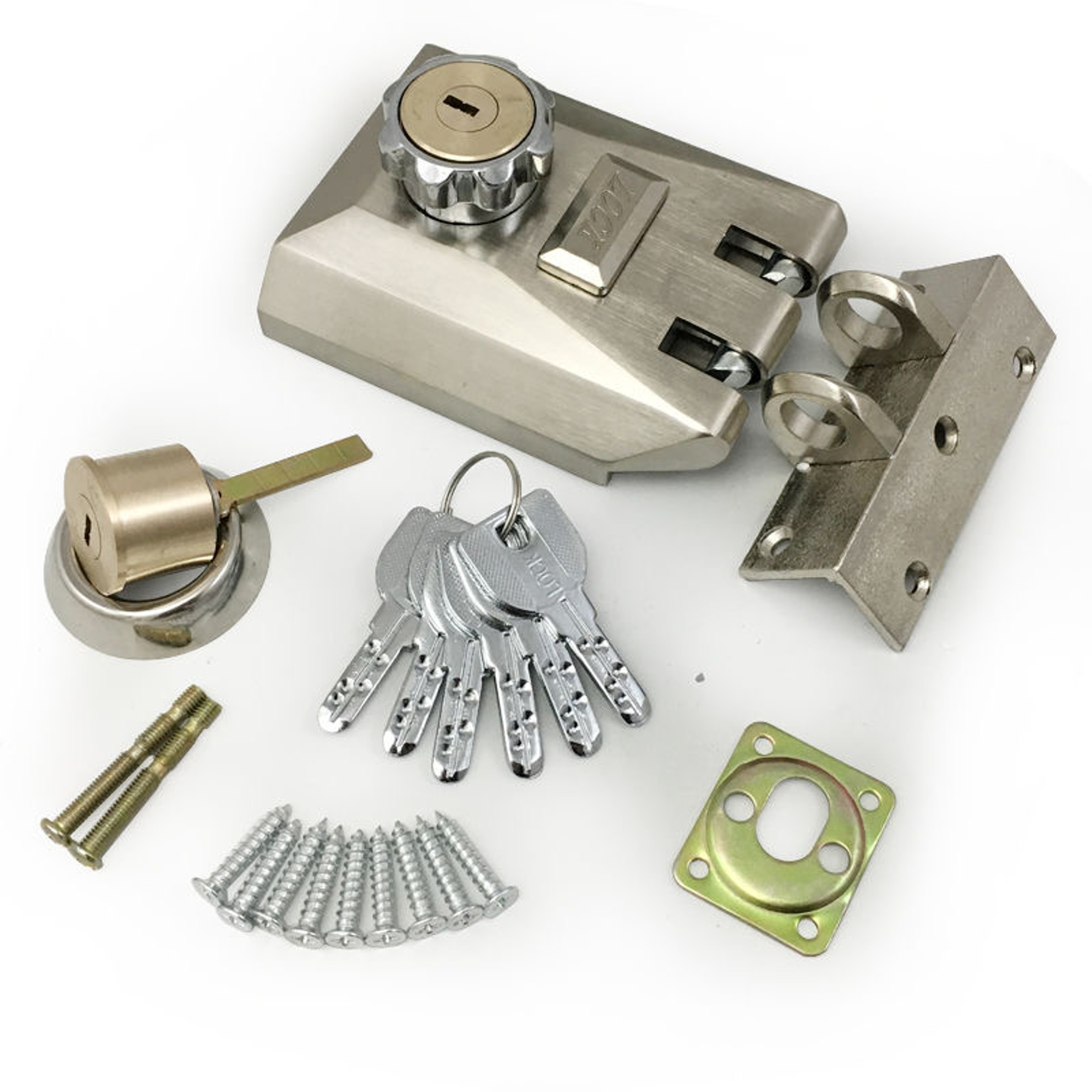 Heavy Duty Sliding Gate Lock for Outdoor Steel Doors – view 2