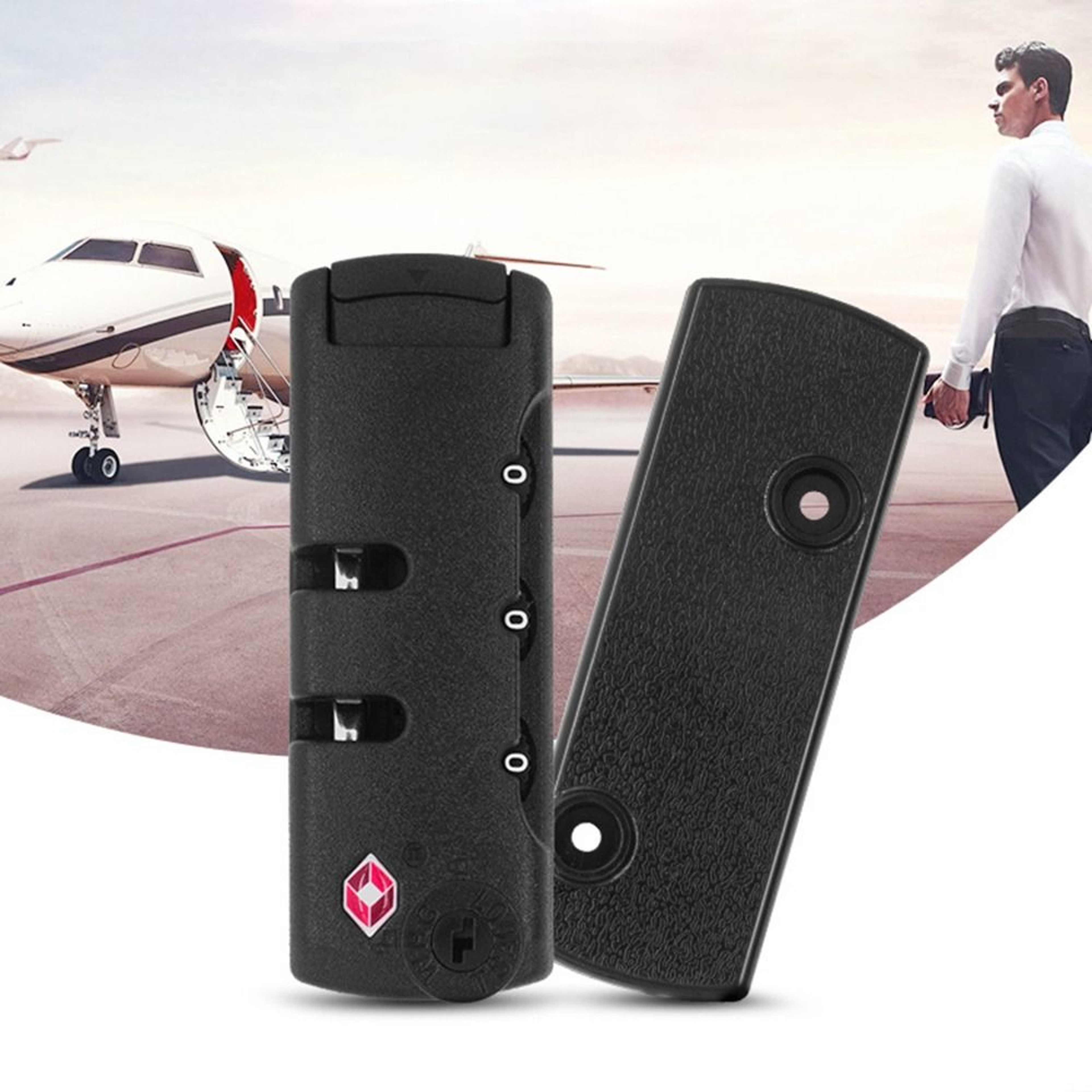 Digit Combination Luggage Lock for Travel Bags Cabinets and Lockers – view 5