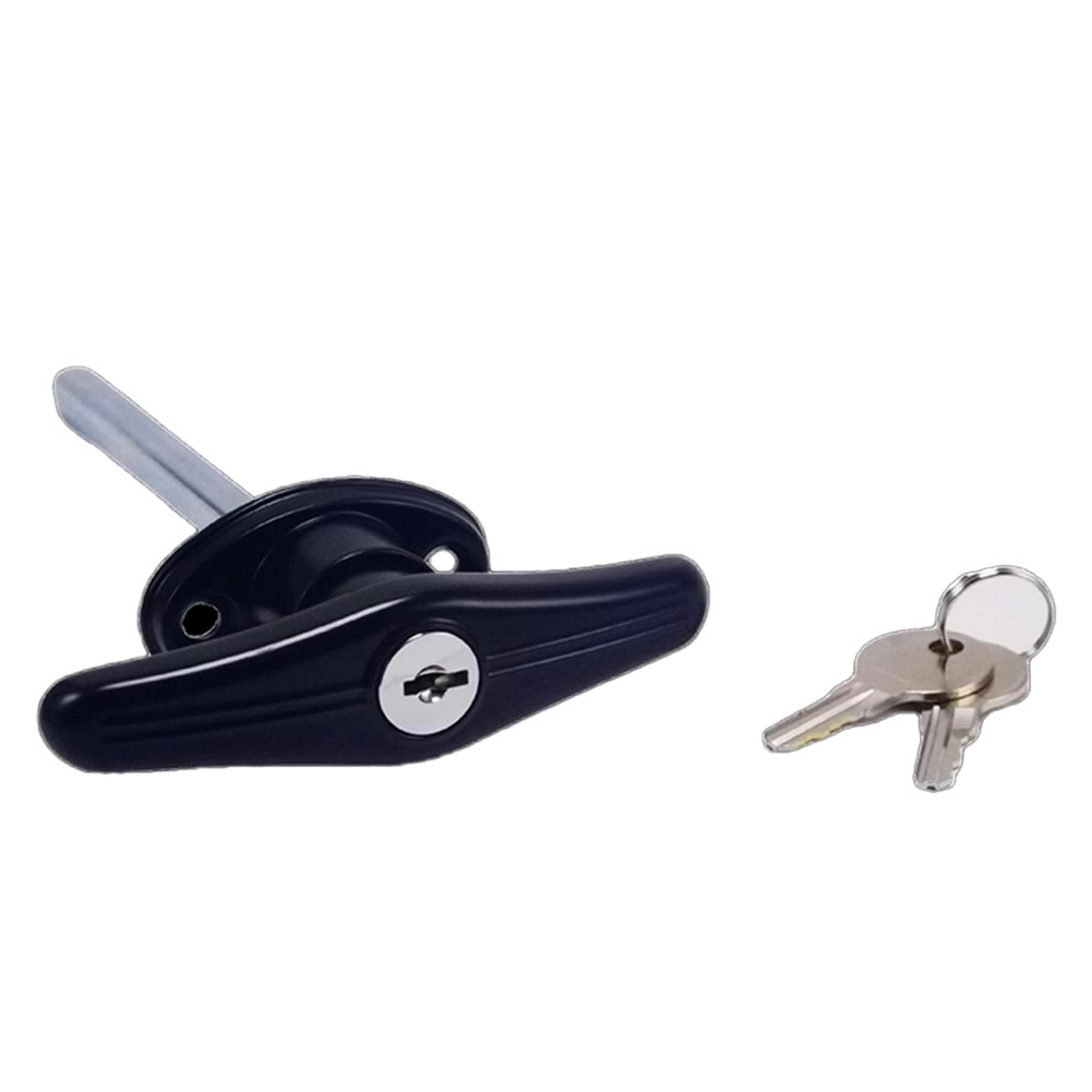 Secure T Handle Garage Door Lock with Keys for Shed Campervan – view 7