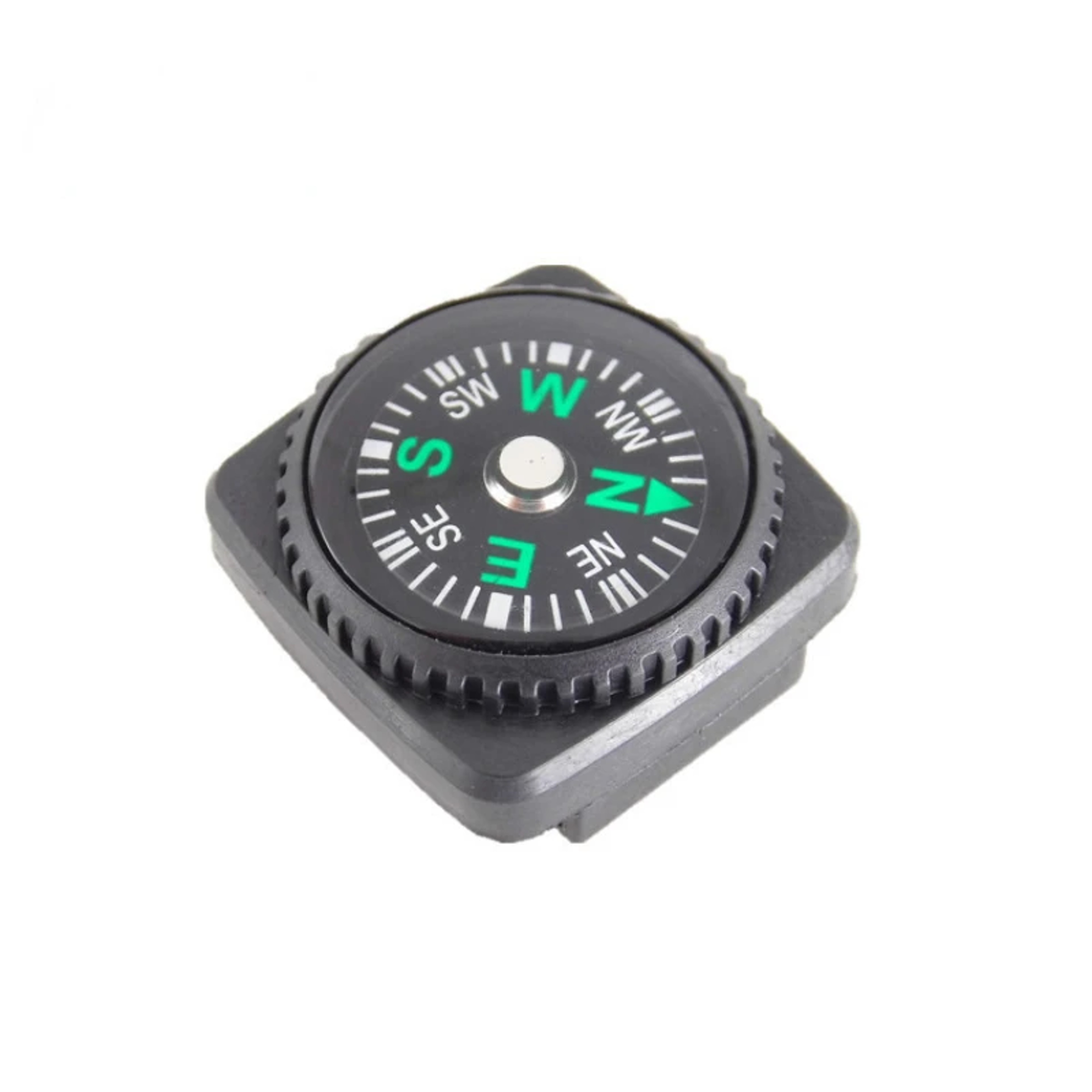Mini Strap Button Compass for Hiking Camping and Survival Gear – view 7