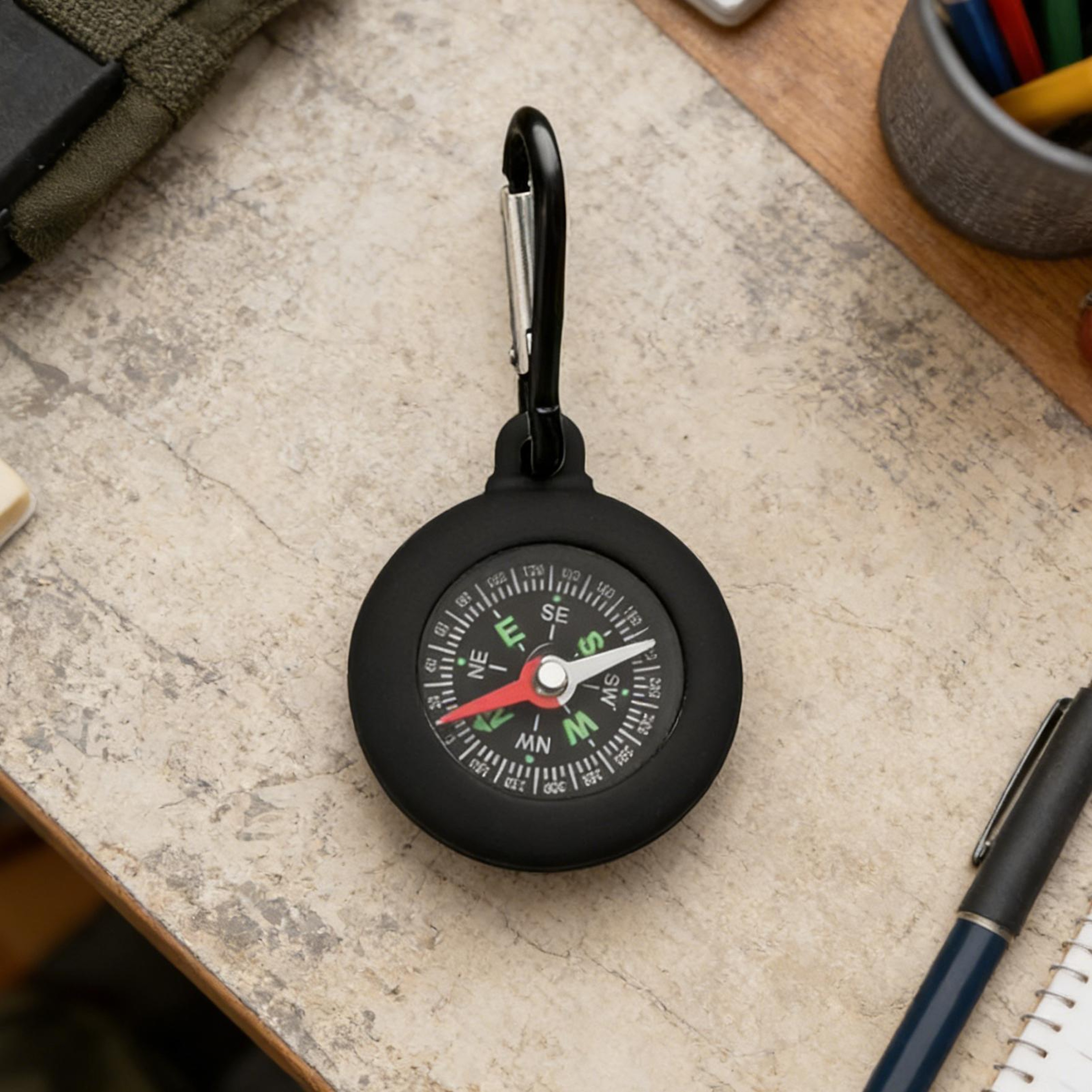 Waterproof Hiking Compass Compact Camping Navigation Tool – view 4