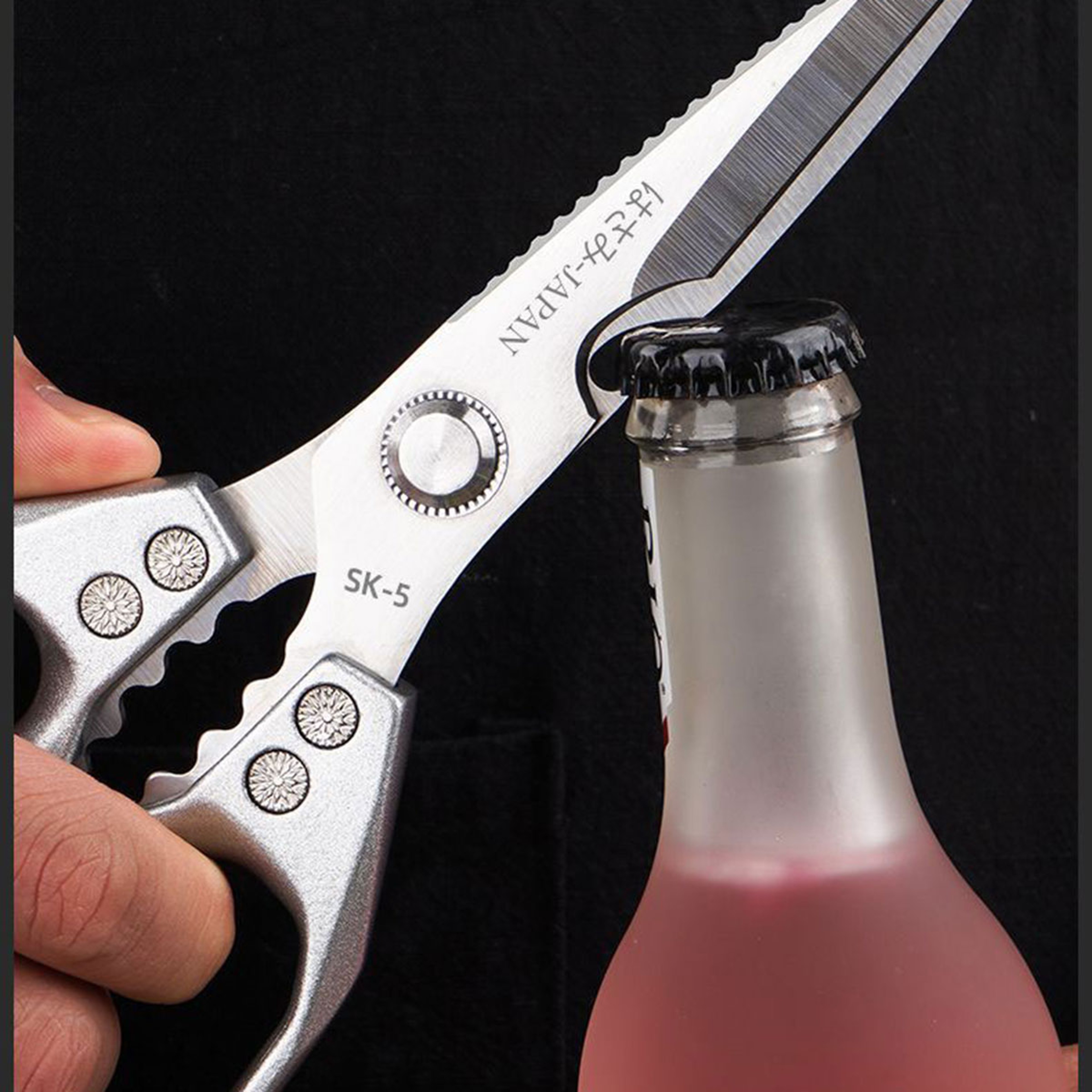 Heavy Duty Kitchen Shears Stainless Steel Poultry Scissors – view 1