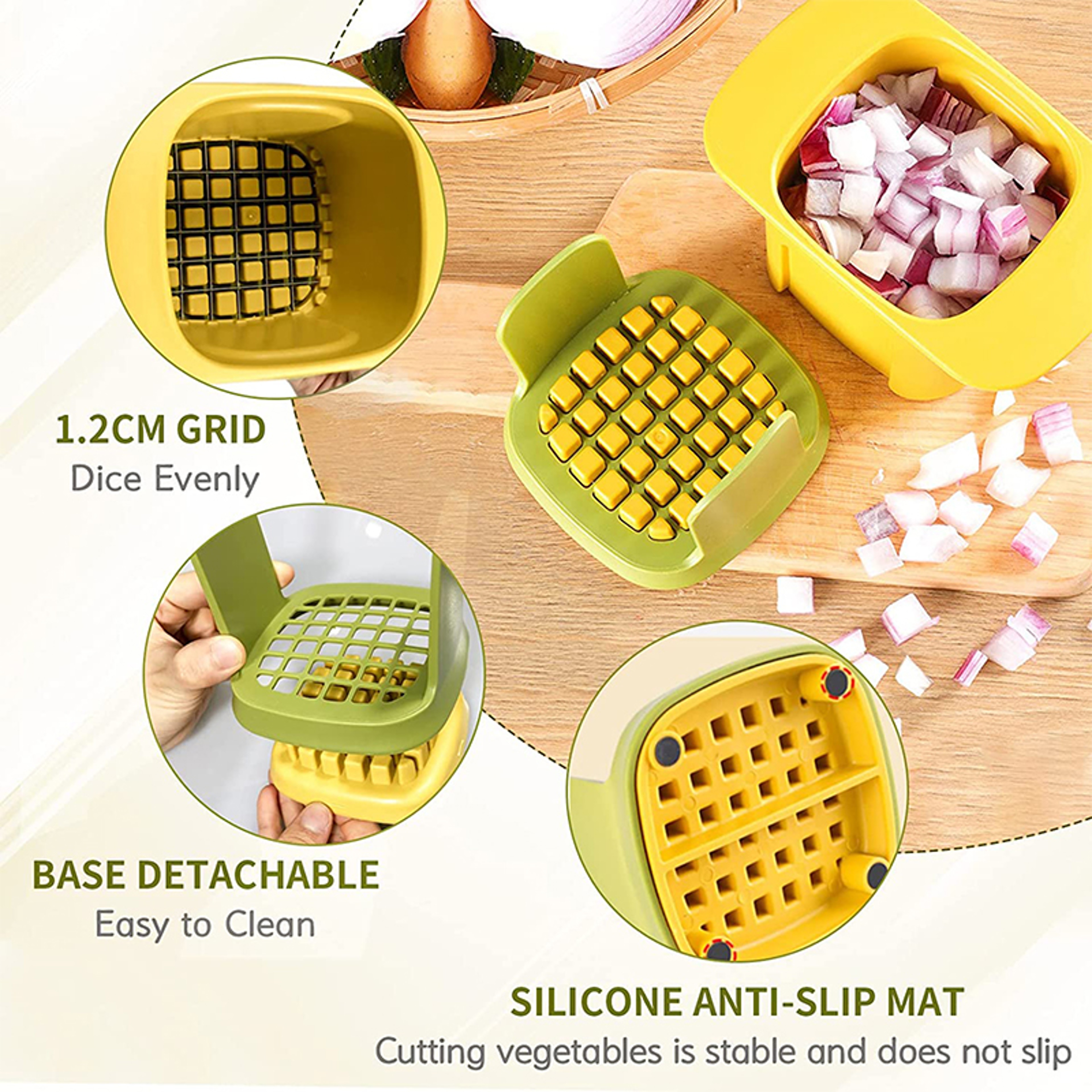 Manual Vegetable Chopper And Potato Slicer 1