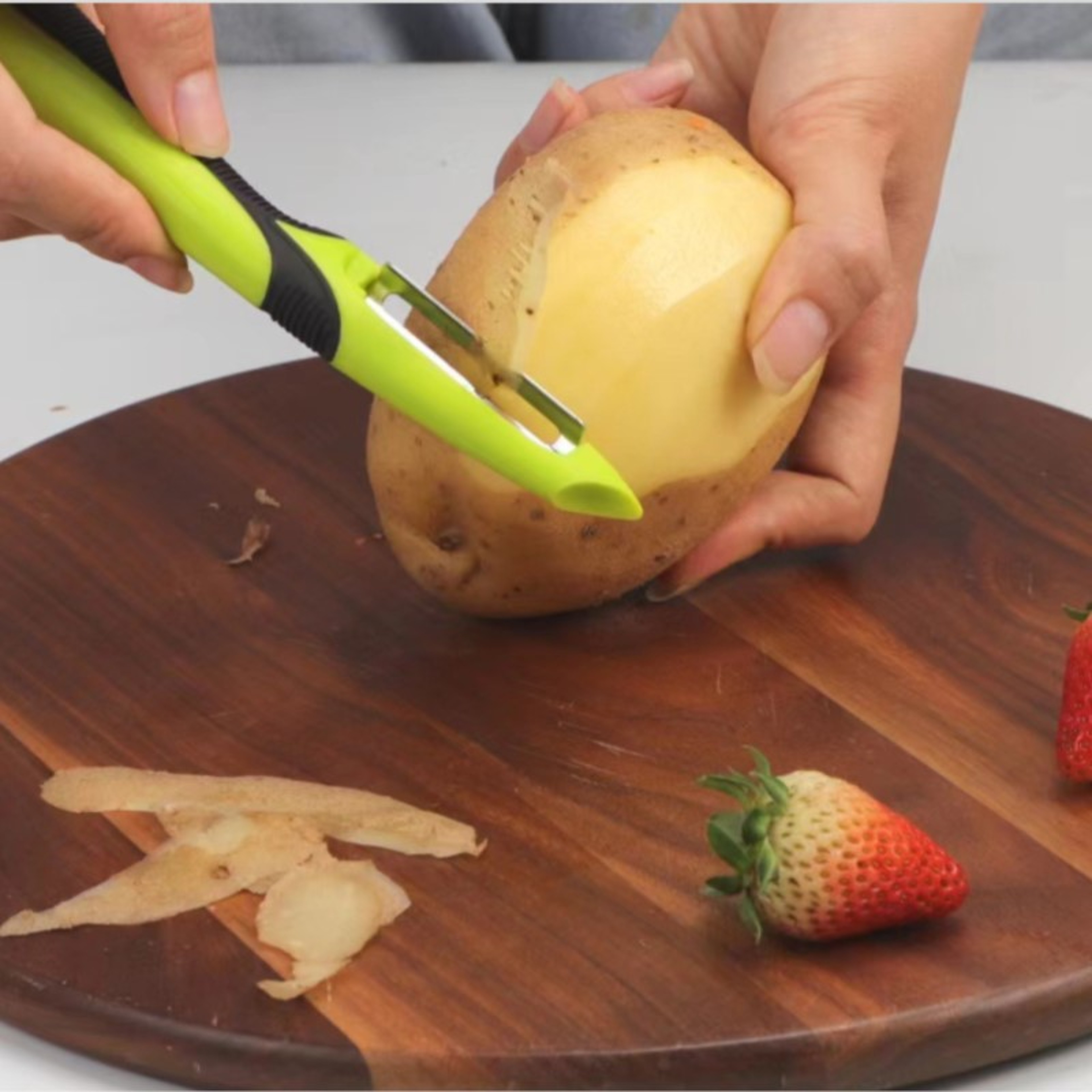 Stainless Steel Multifunctional Peeling Knife Versatile Kitchen Tool For Potatoes Vegetables  Fruit 2