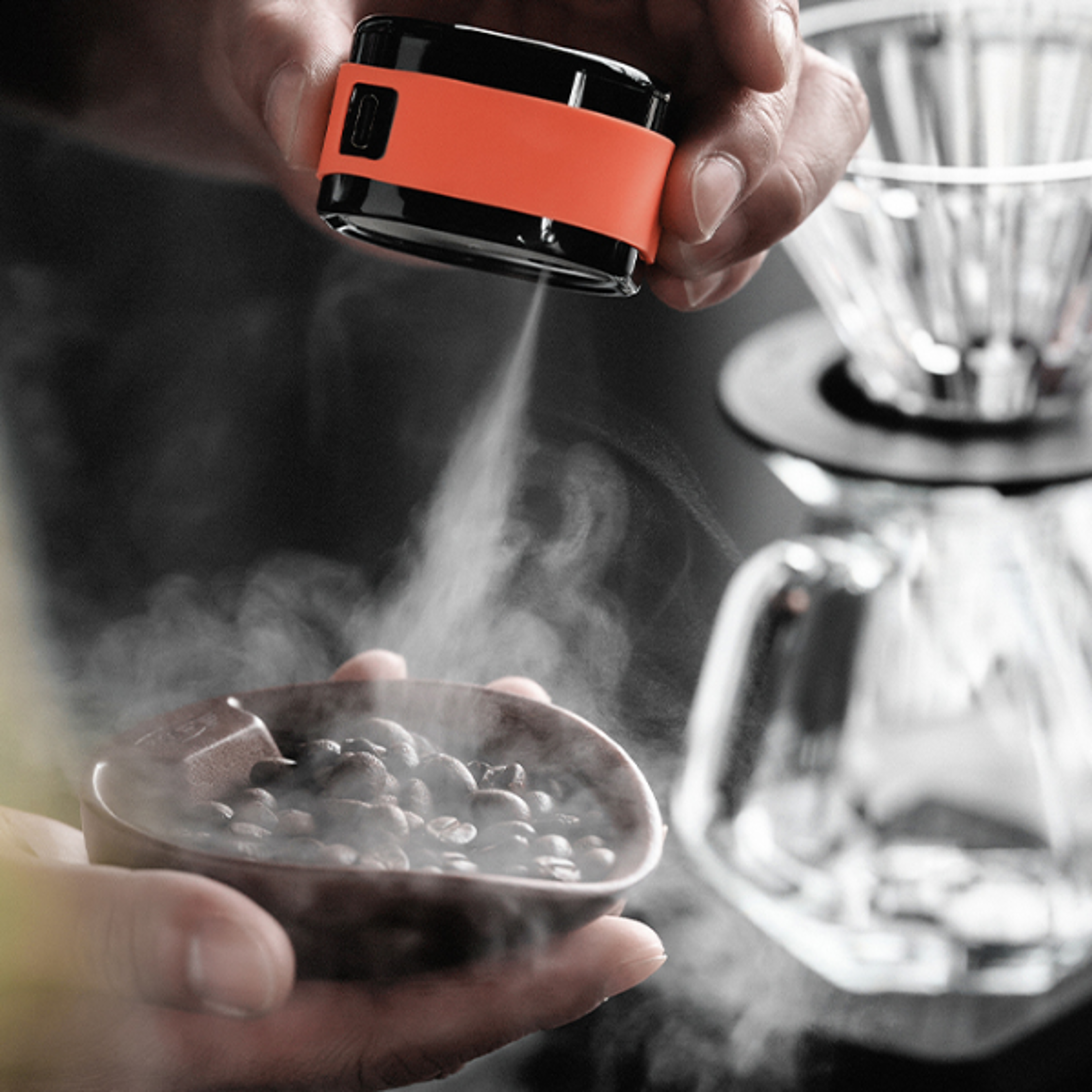 Anti Static Coffee Bean Atomizer RDT Sprayer for Espresso