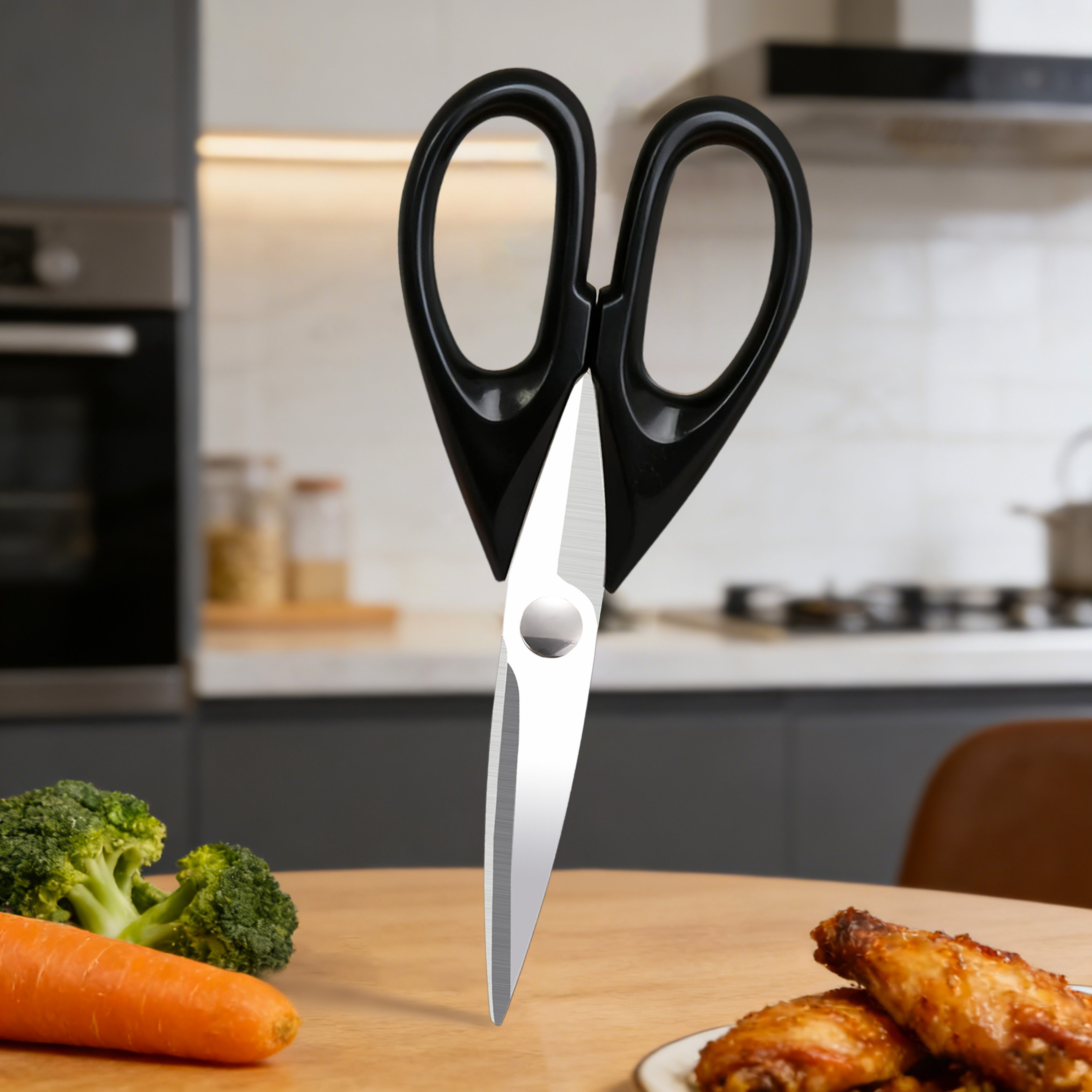 Heavy Duty Kitchen Scissors for Chicken Bone Fish Meat Cutting – view 1