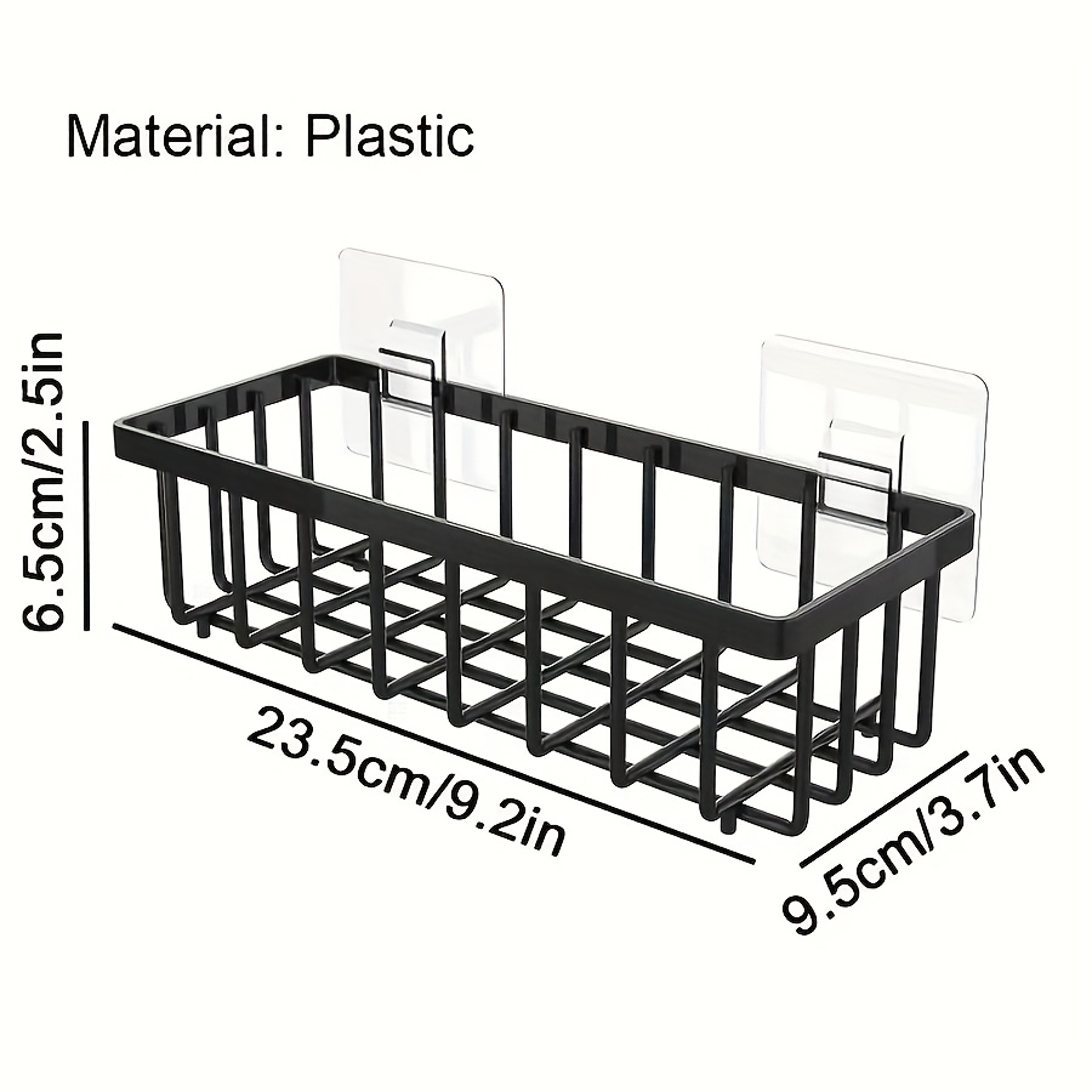 Self Draining Kitchen Sink Sponge Holder & Rag Organizer Rack Large Capacity Countertop Storage Caddy – view 3