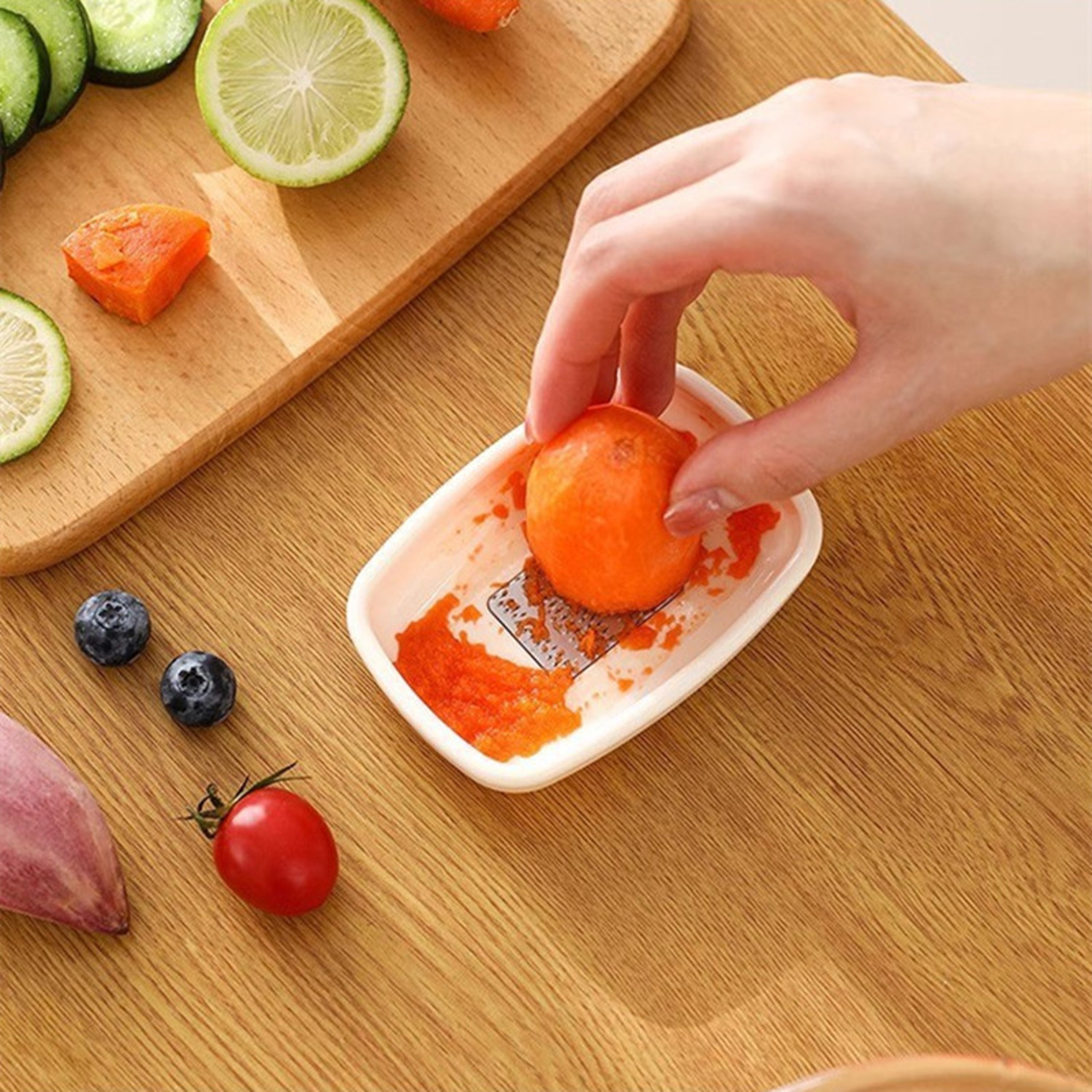 Manual Garlic Ginger Grater  Vegetable Crusher Handheld Kitchen Ginger Grinder Tool For Fast Food P 1