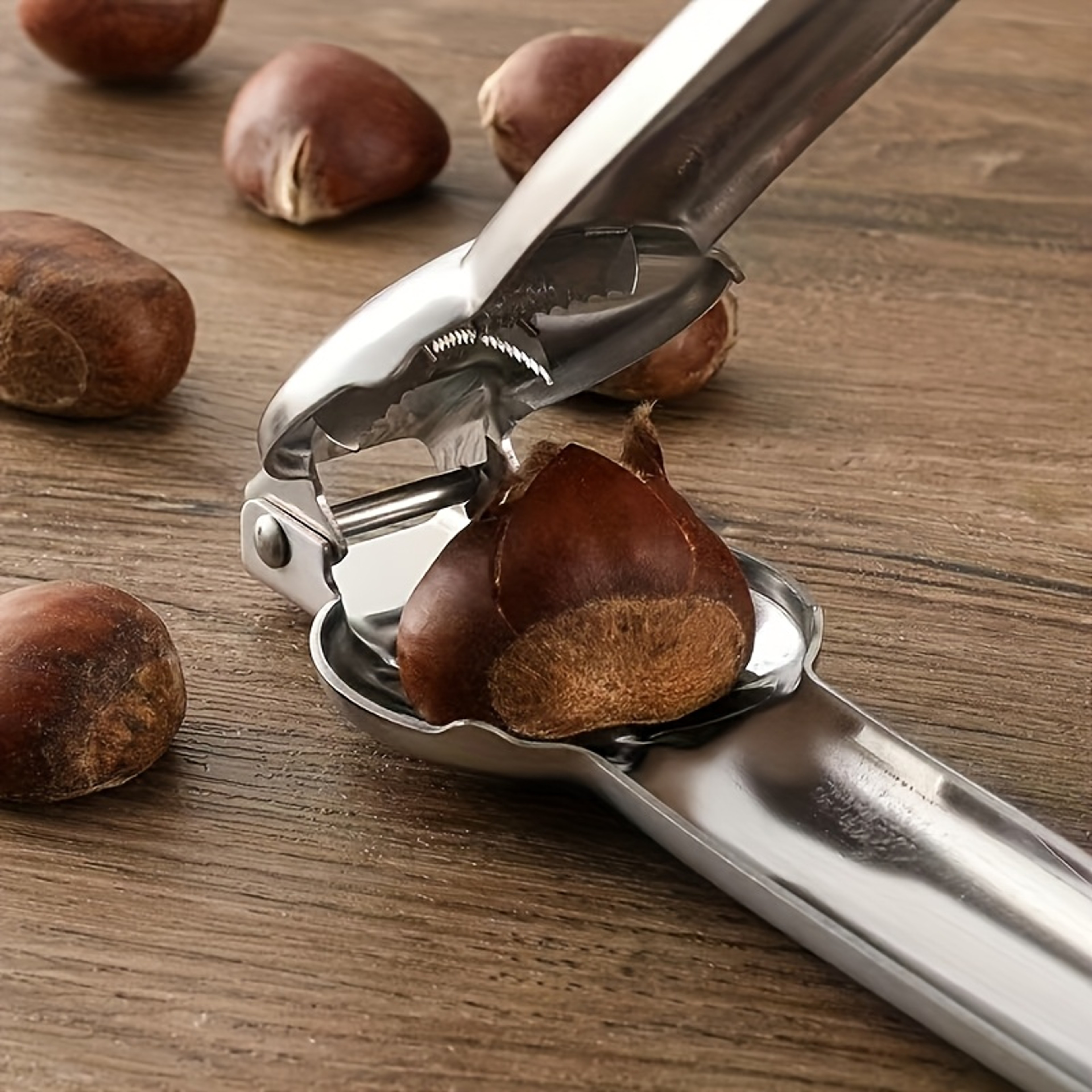 Chestnut Opener And Walnut Cracker Nut Sheller Kitchen Tool 0