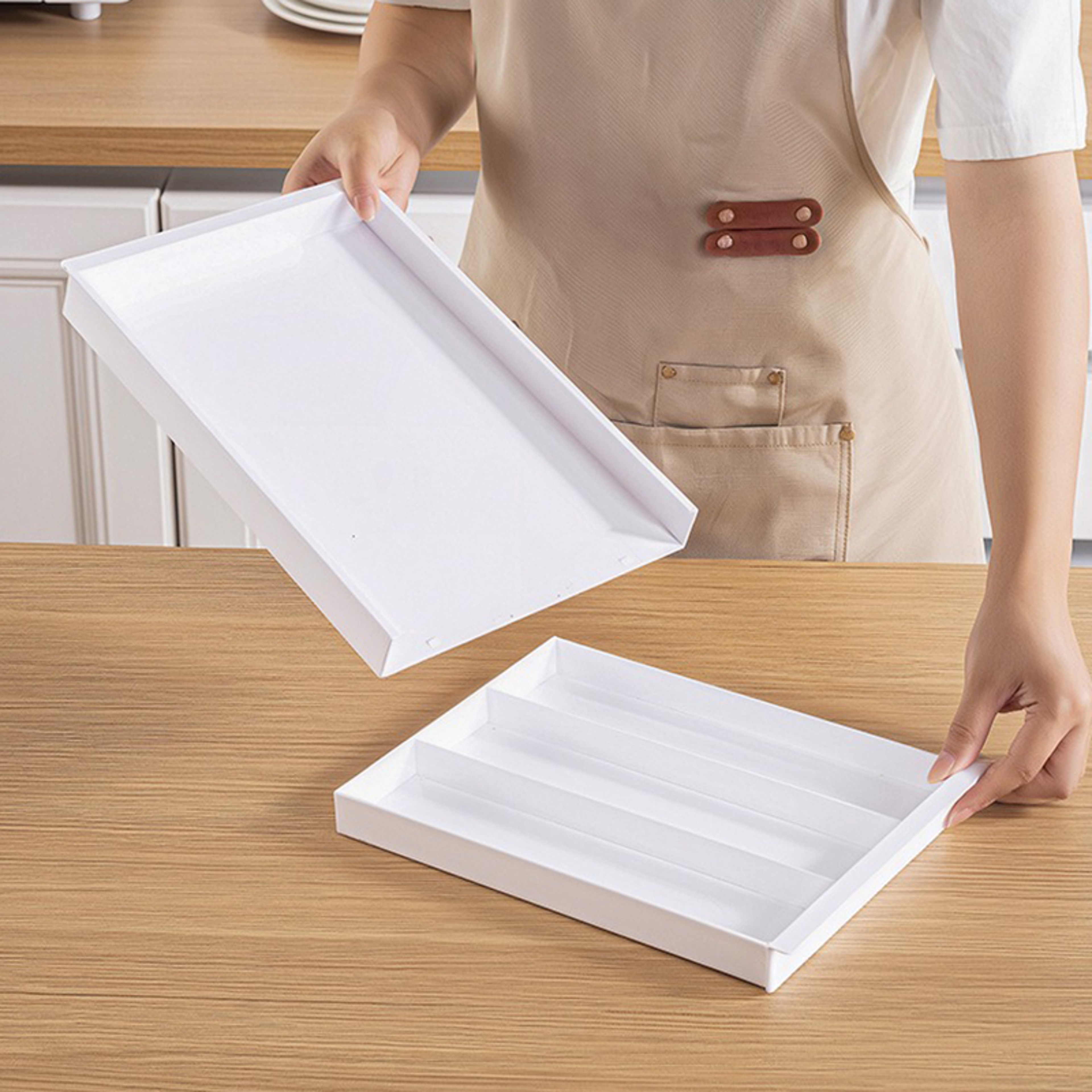 Expandable Cutlery Organizer Tray for Kitchen Drawers – view 5