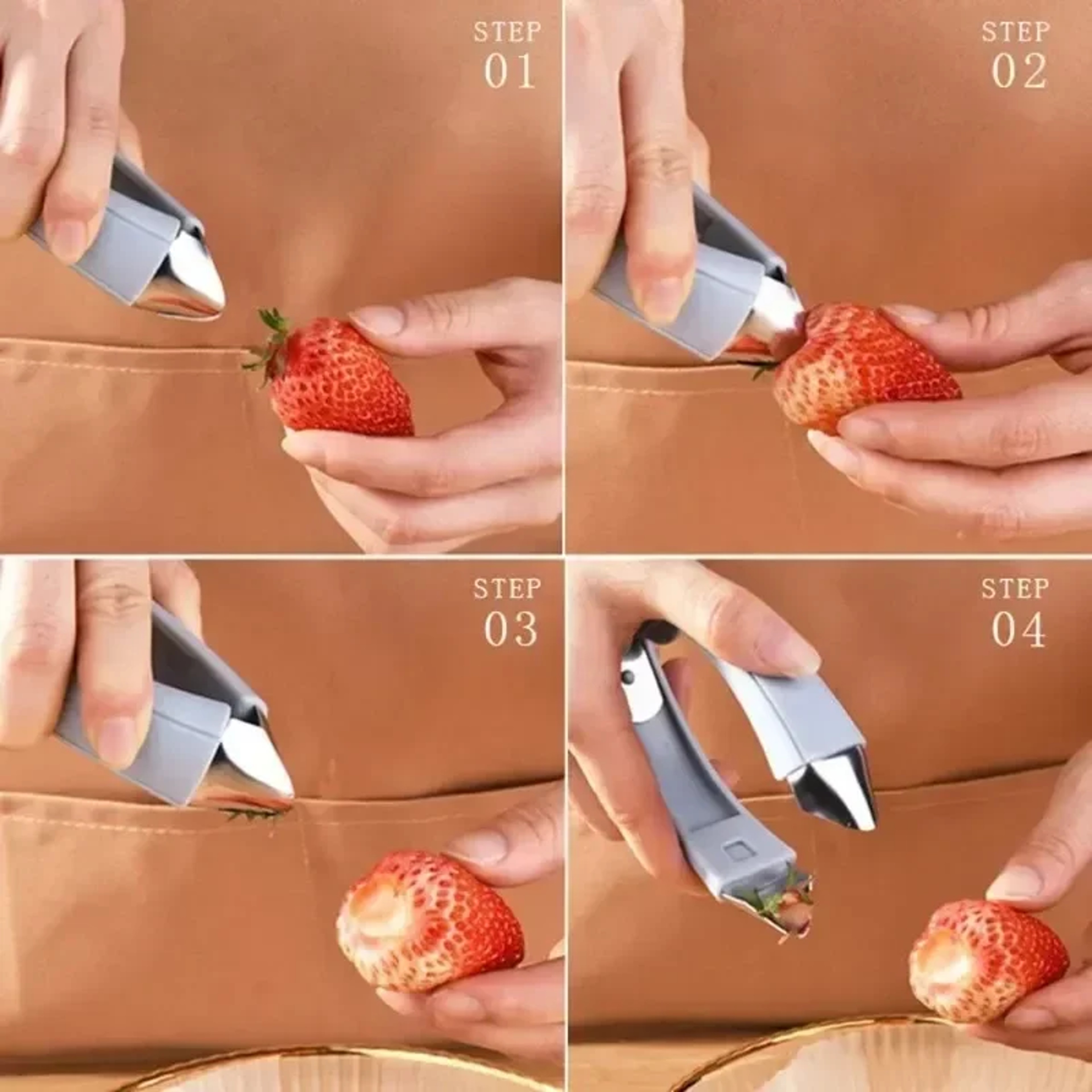 Stainless Steel Pineapple Corer and Fruit Corer Tool – view 5