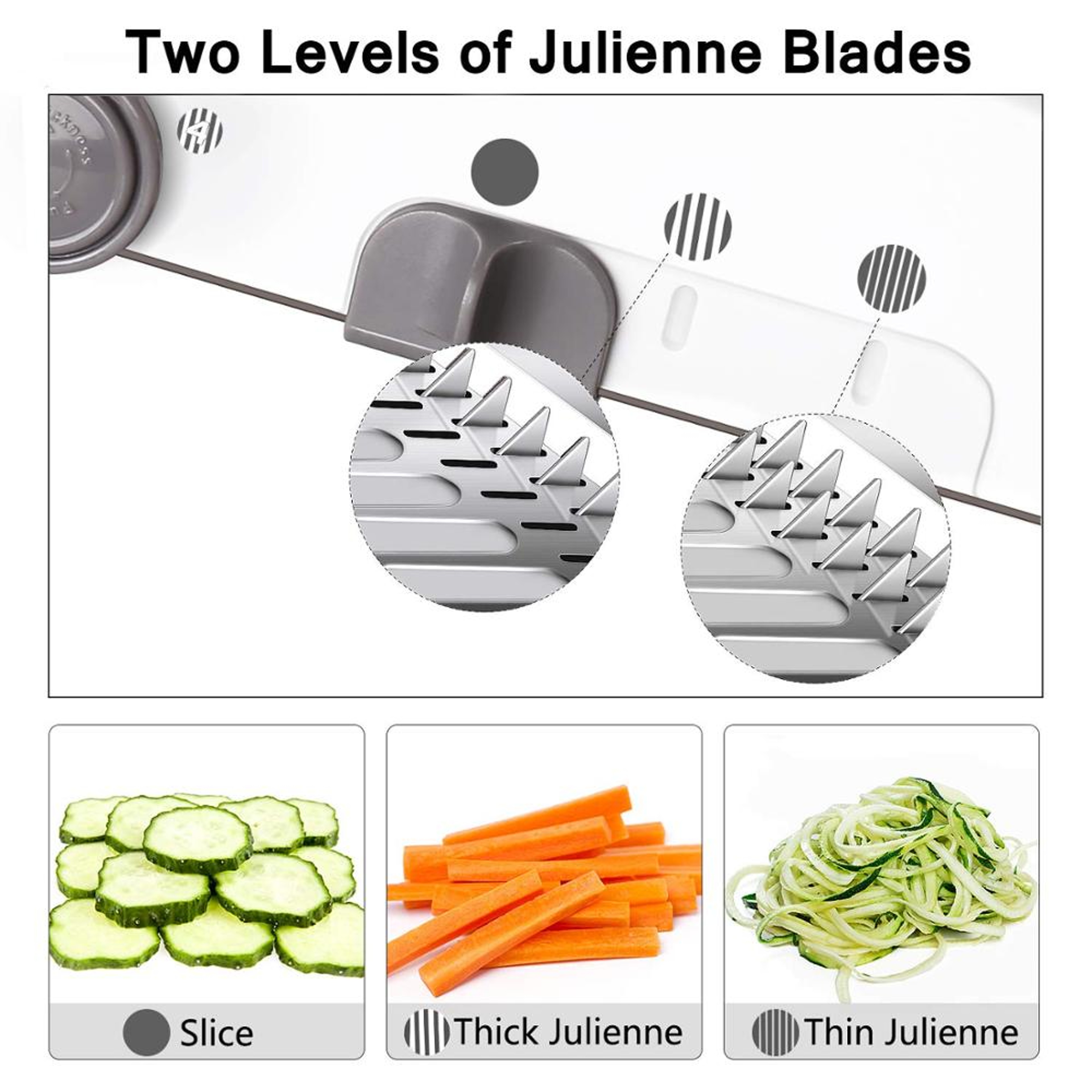 Adjustable Stainless Steel Mandoline Slicer  Vegetable Cutter Ultimate Grater For Potatoes Onions A 5