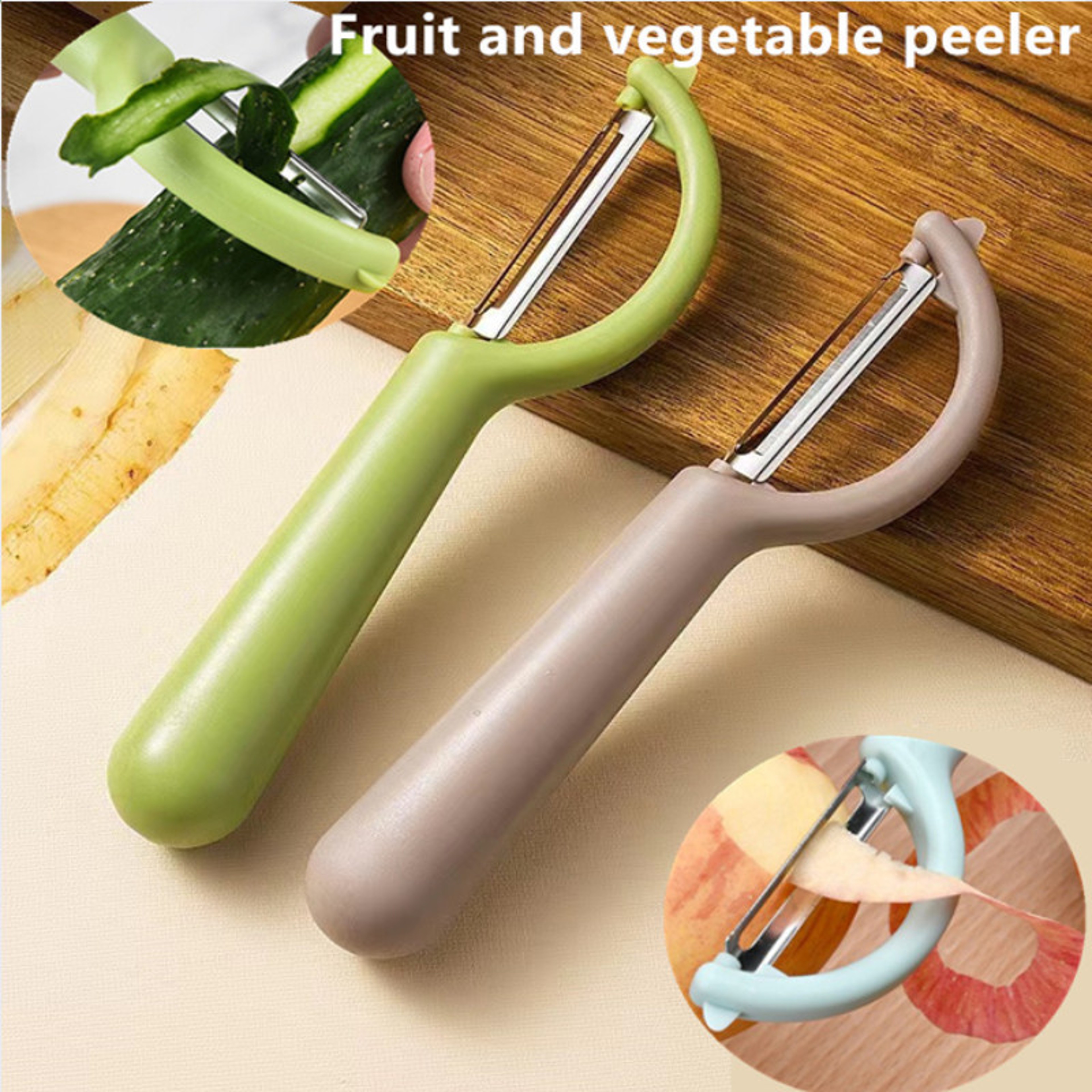 Premium Stainless Vegetable Peeler  Fruit Peeler Multifunctional Kitchen Cutter 0