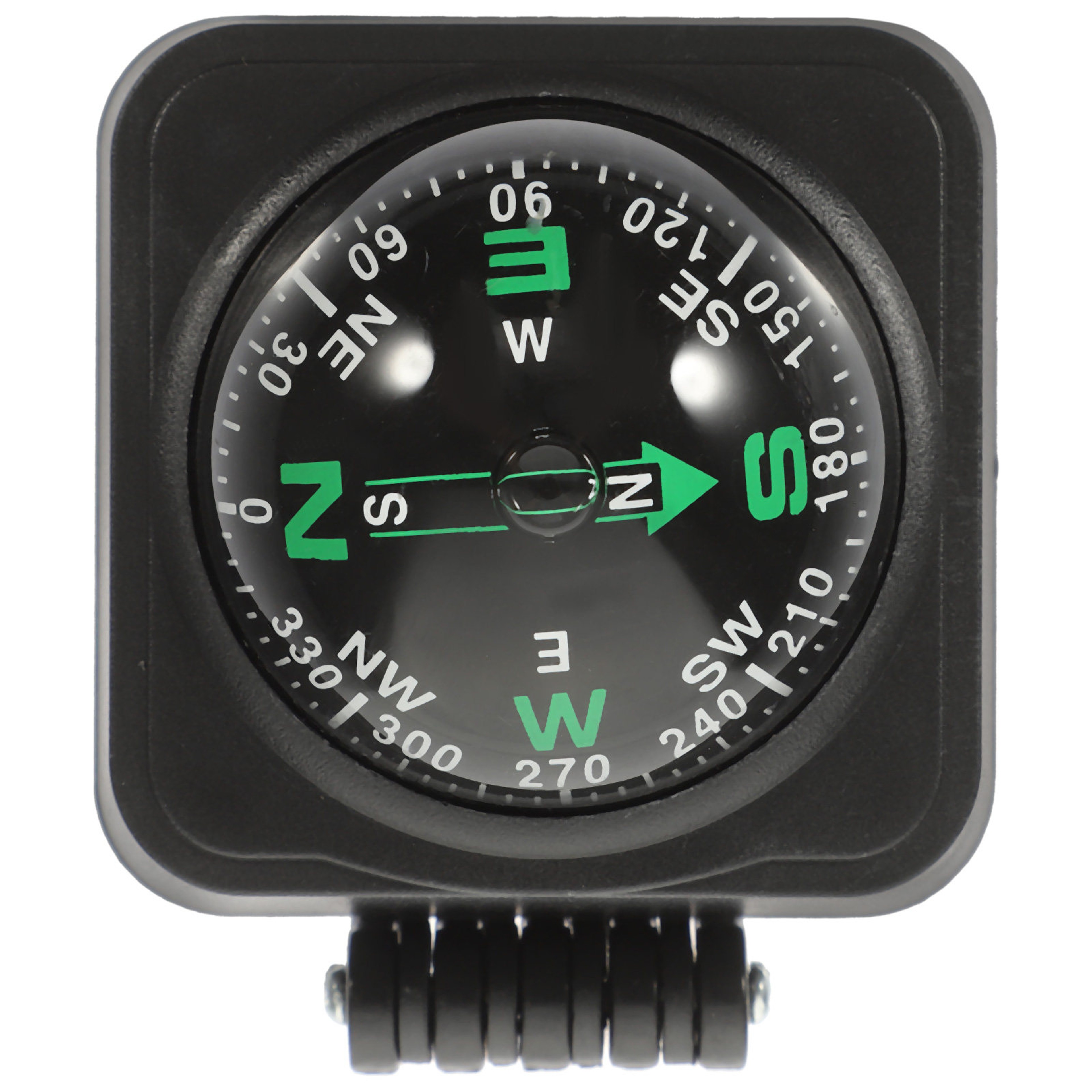 Car Dashboard Compass Ball Vehicle Navigation & Boat Compass Guide Direction Tool – view 1
