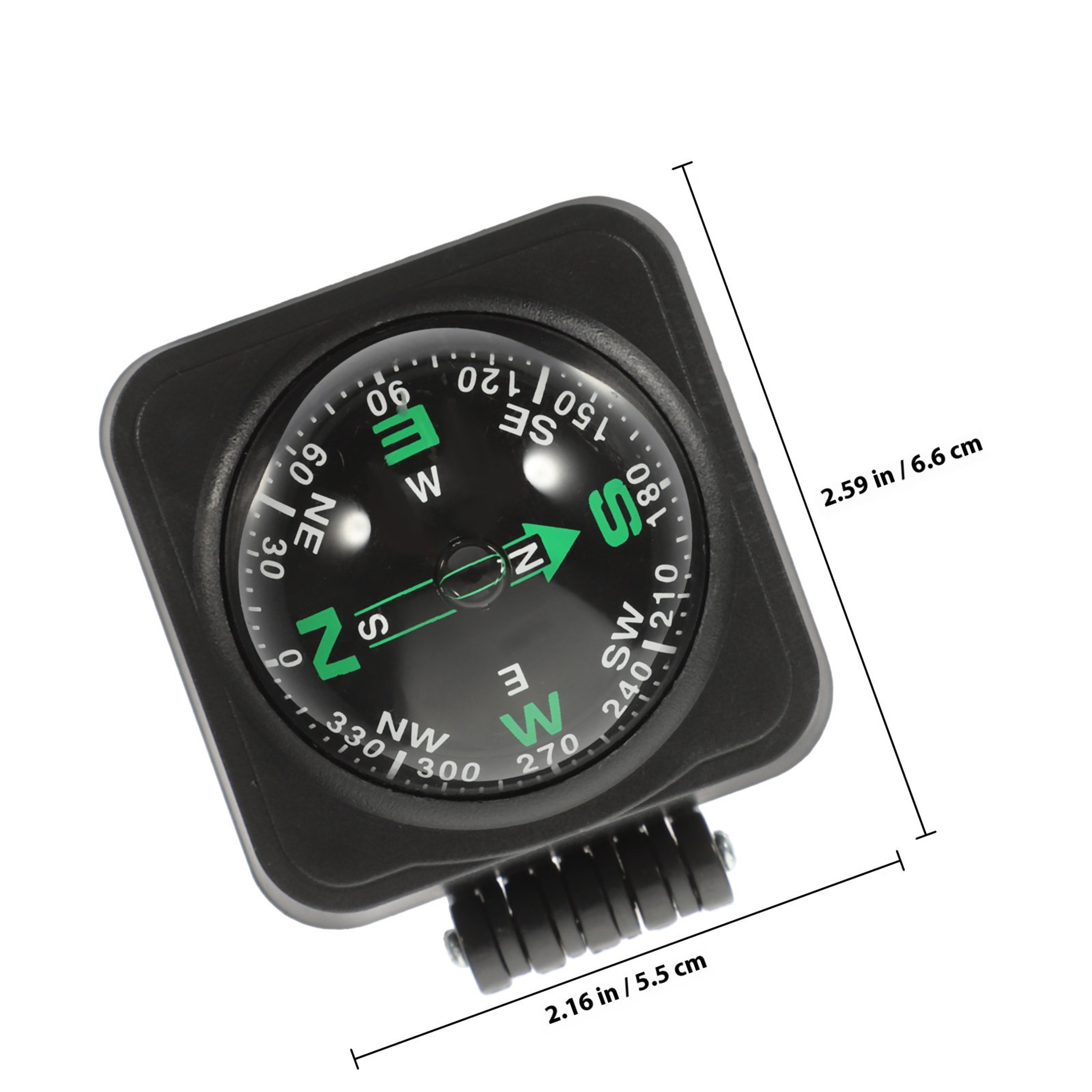 Car Dashboard Compass Ball Vehicle Navigation & Boat Compass Guide Direction Tool – view 6