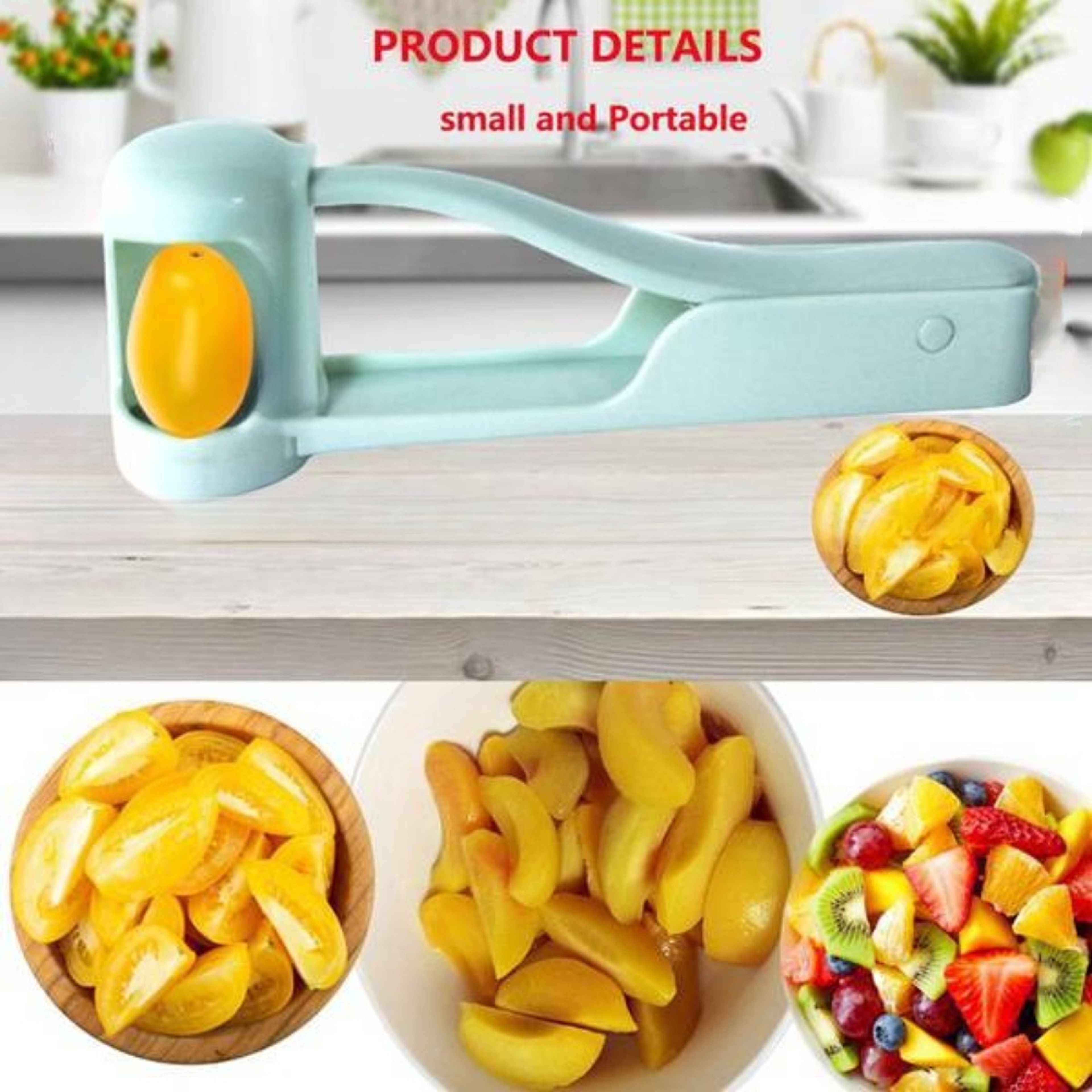 Cherry Tomato  Grape Slicer Safe Fruit Cutter For Kids  Families 2