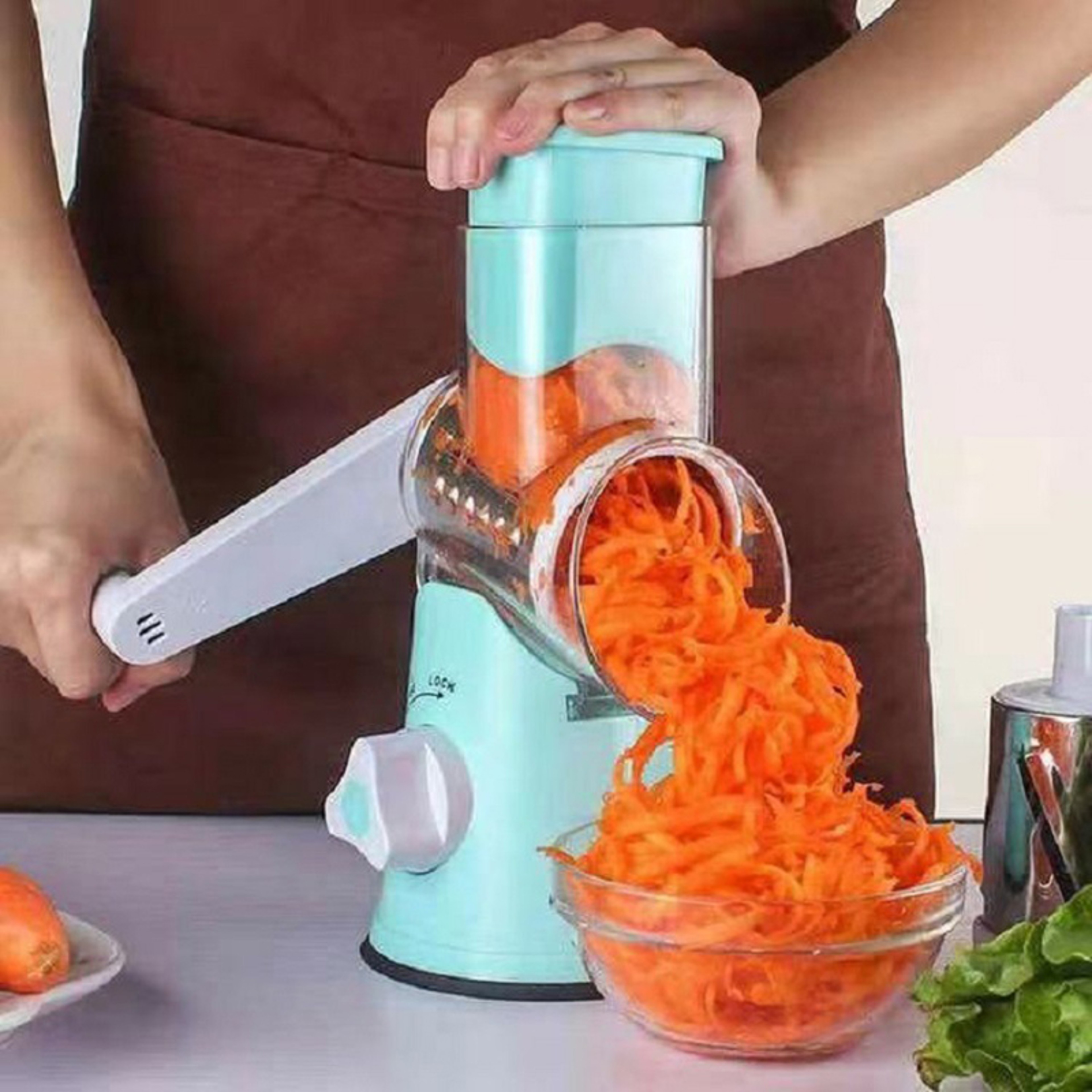 Hand Crank Vegetable Slicer  Potato Shredder Multifunctional Kitchen Tool 0