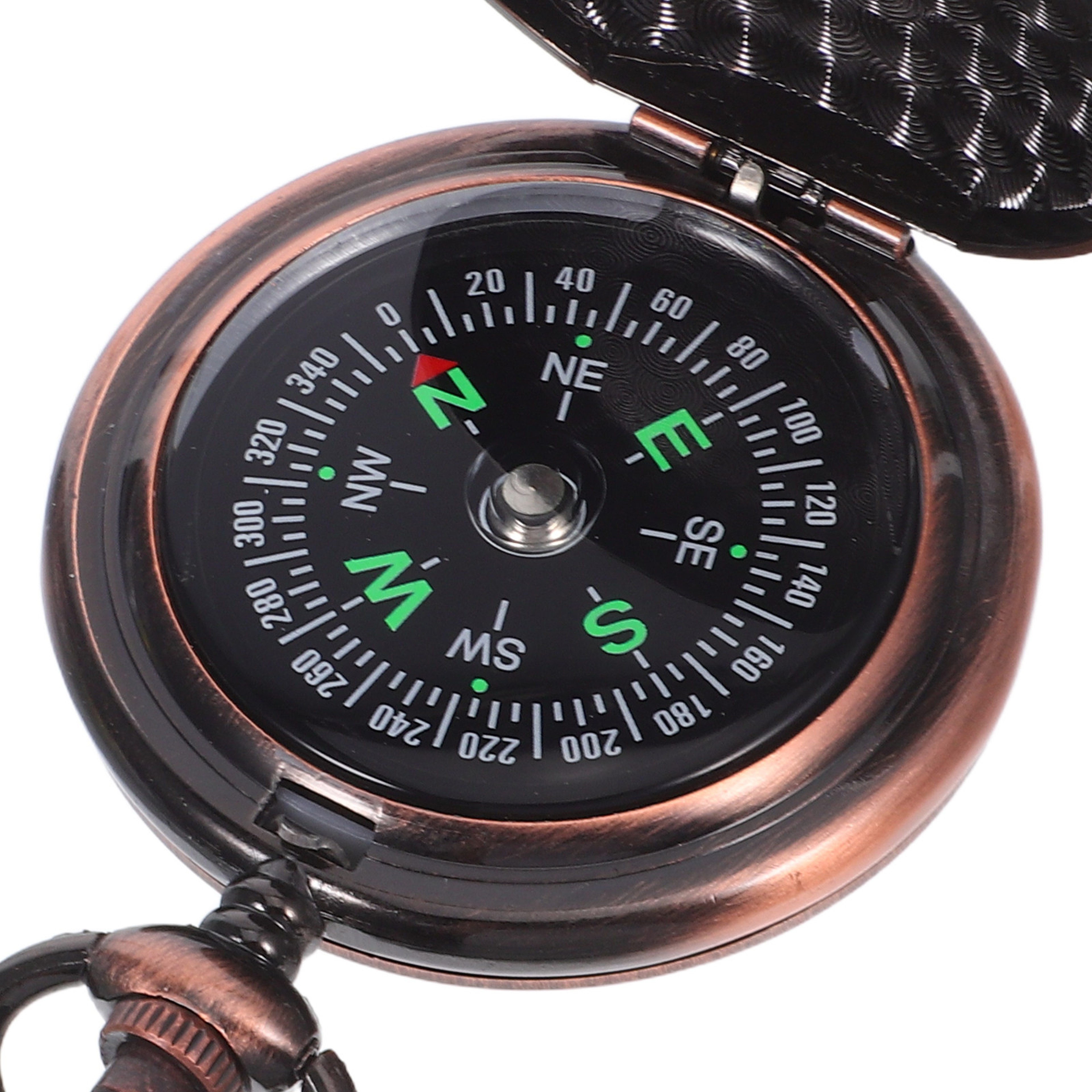 Vintage Pocket Watch Compass Portable Hiking Survival Tool – view 5