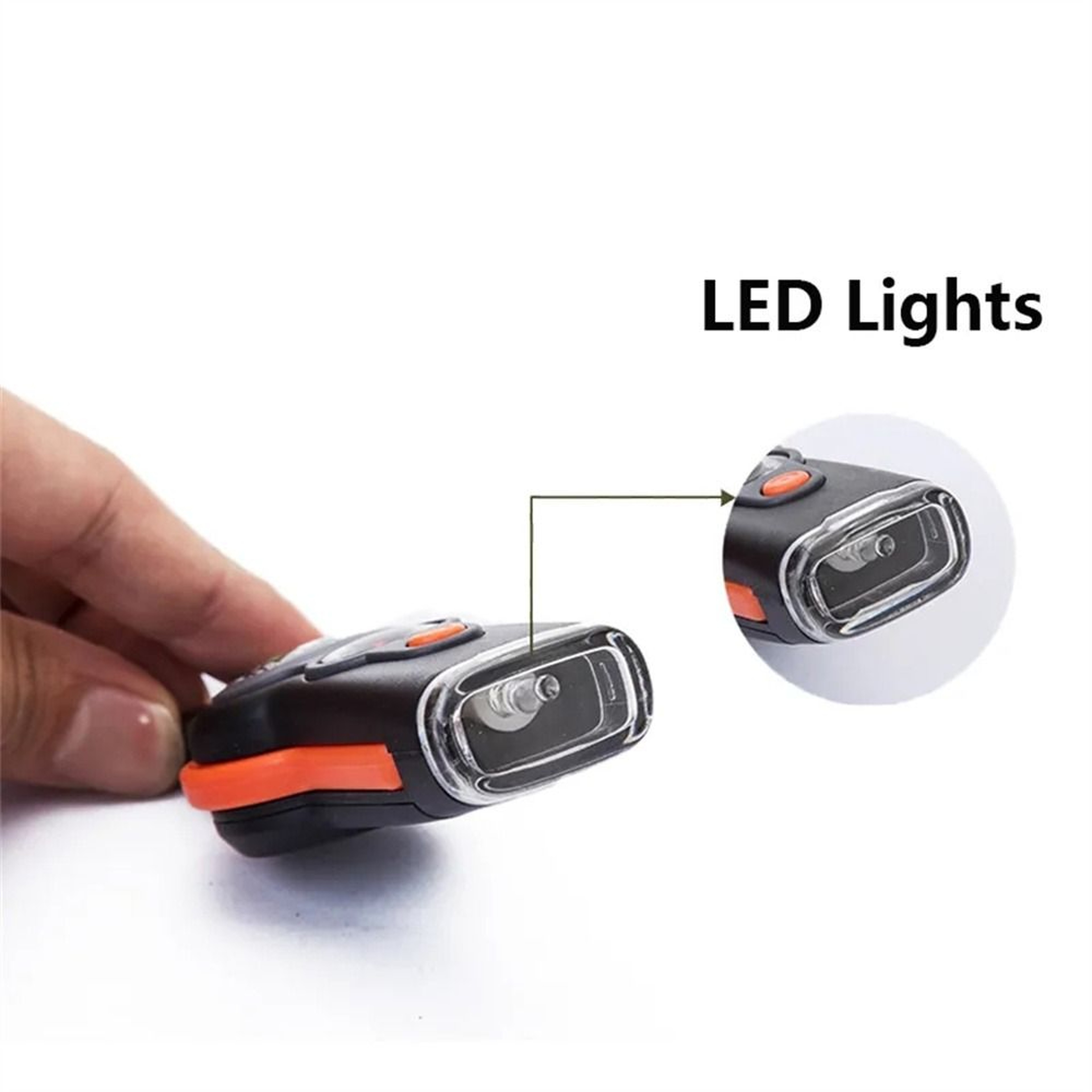 Survival Whistle with Compass, LED Light & Thermometer – view 2