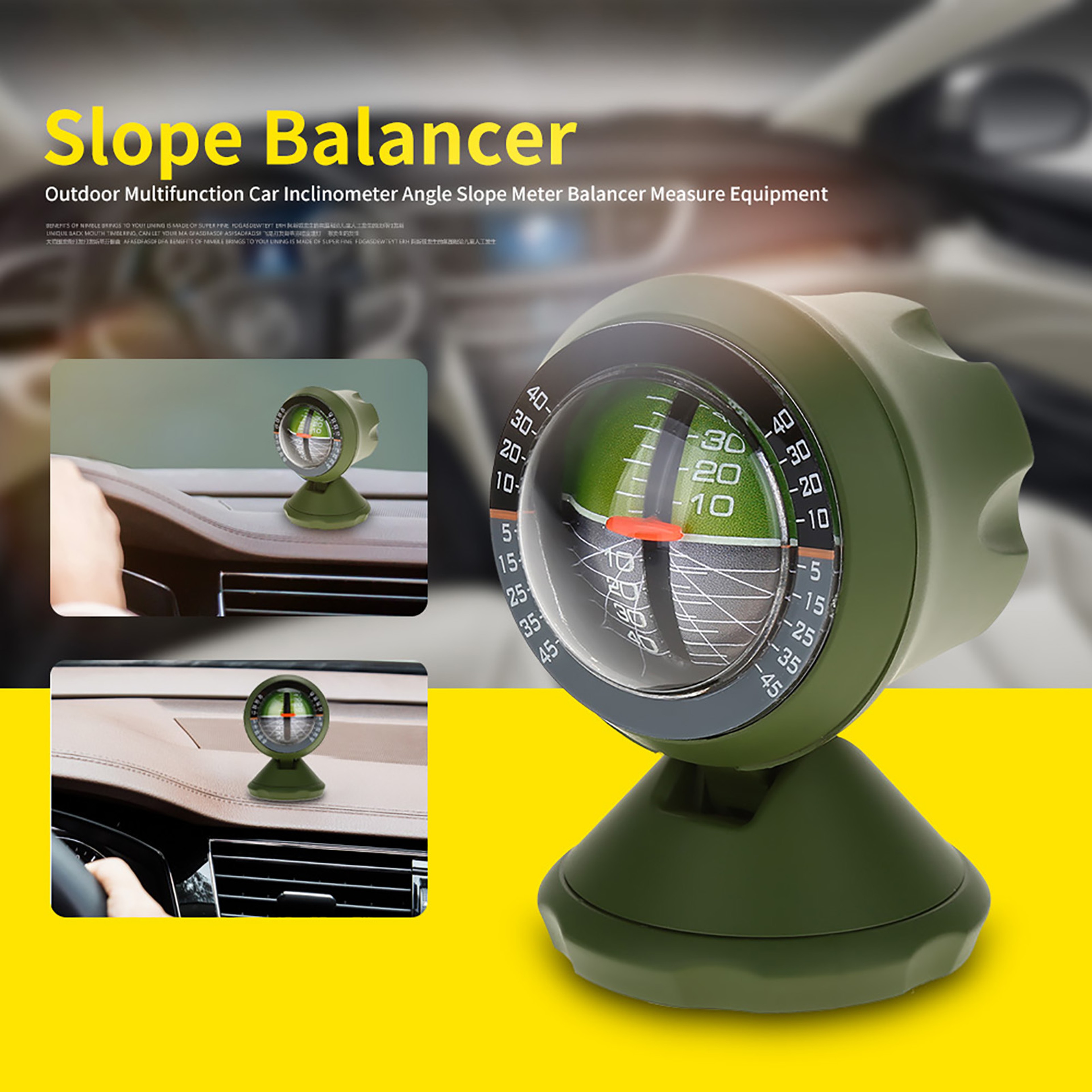 Precision Car Inclinometer & Angle Balancer for Off Road Vehicles – view 1