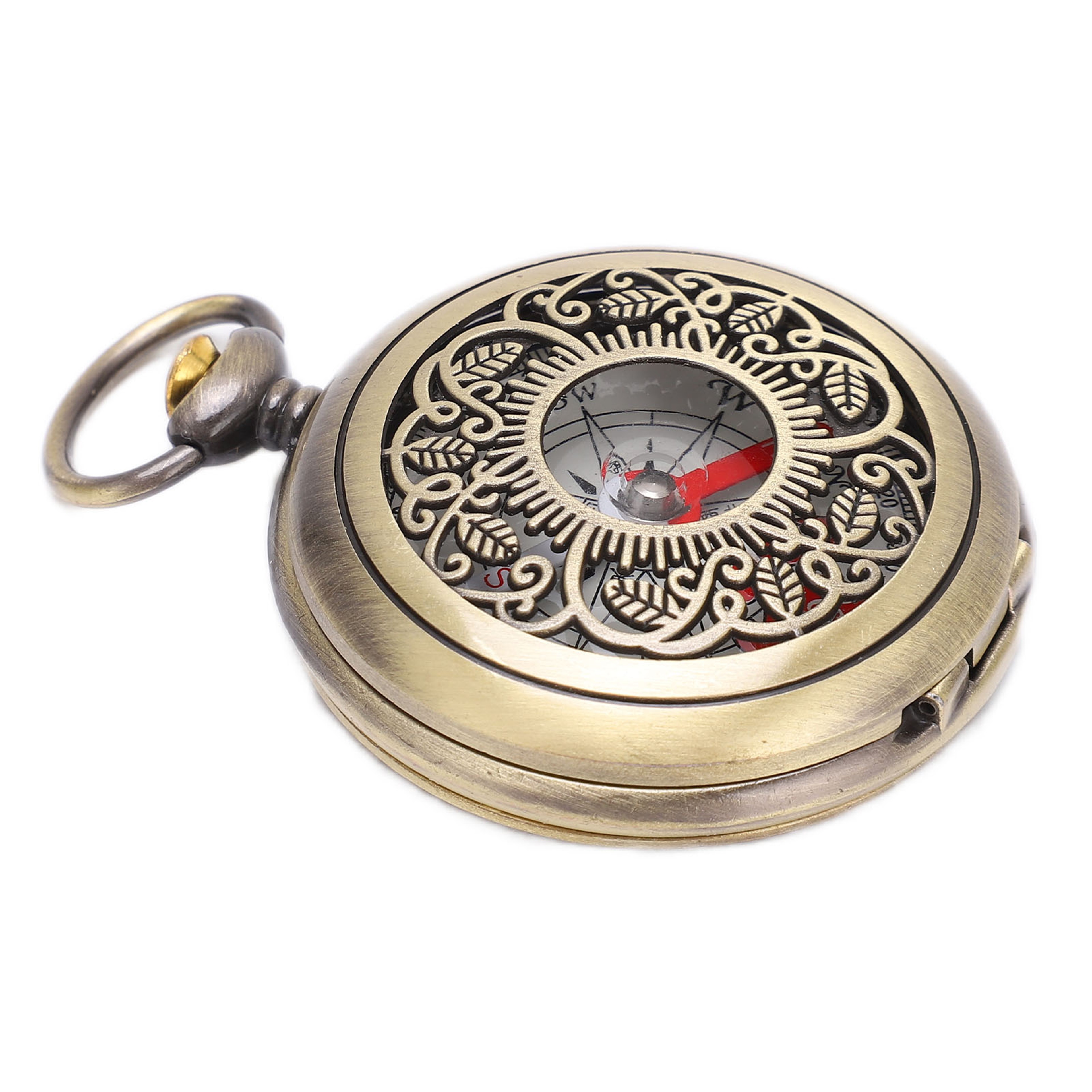 Premium Brass Hiking Compass Durable Waterproof Navigation Tool – view 7