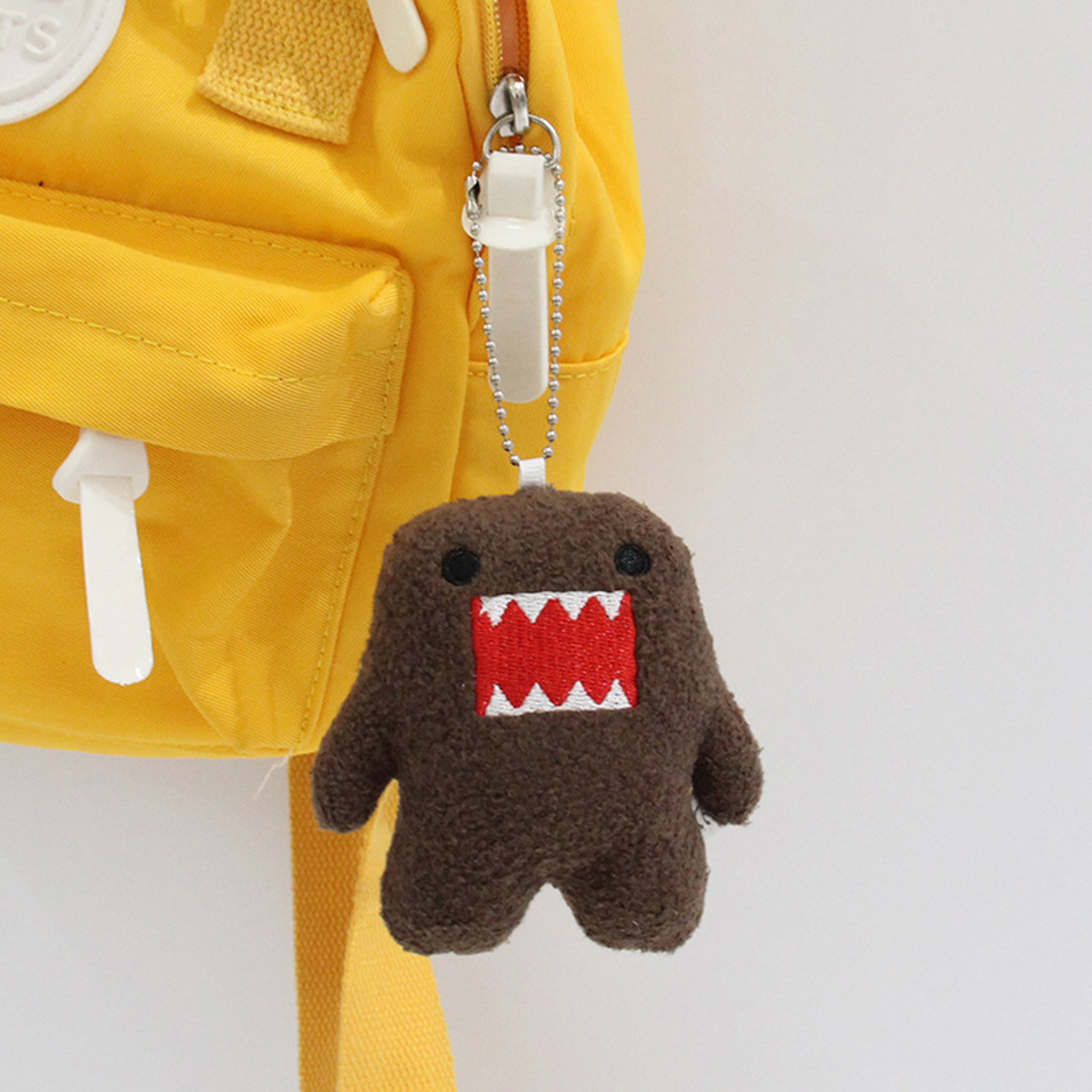 Domo Kun Plush Keychain Cute Cartoon Bag Charm & Mini Toy – view 1