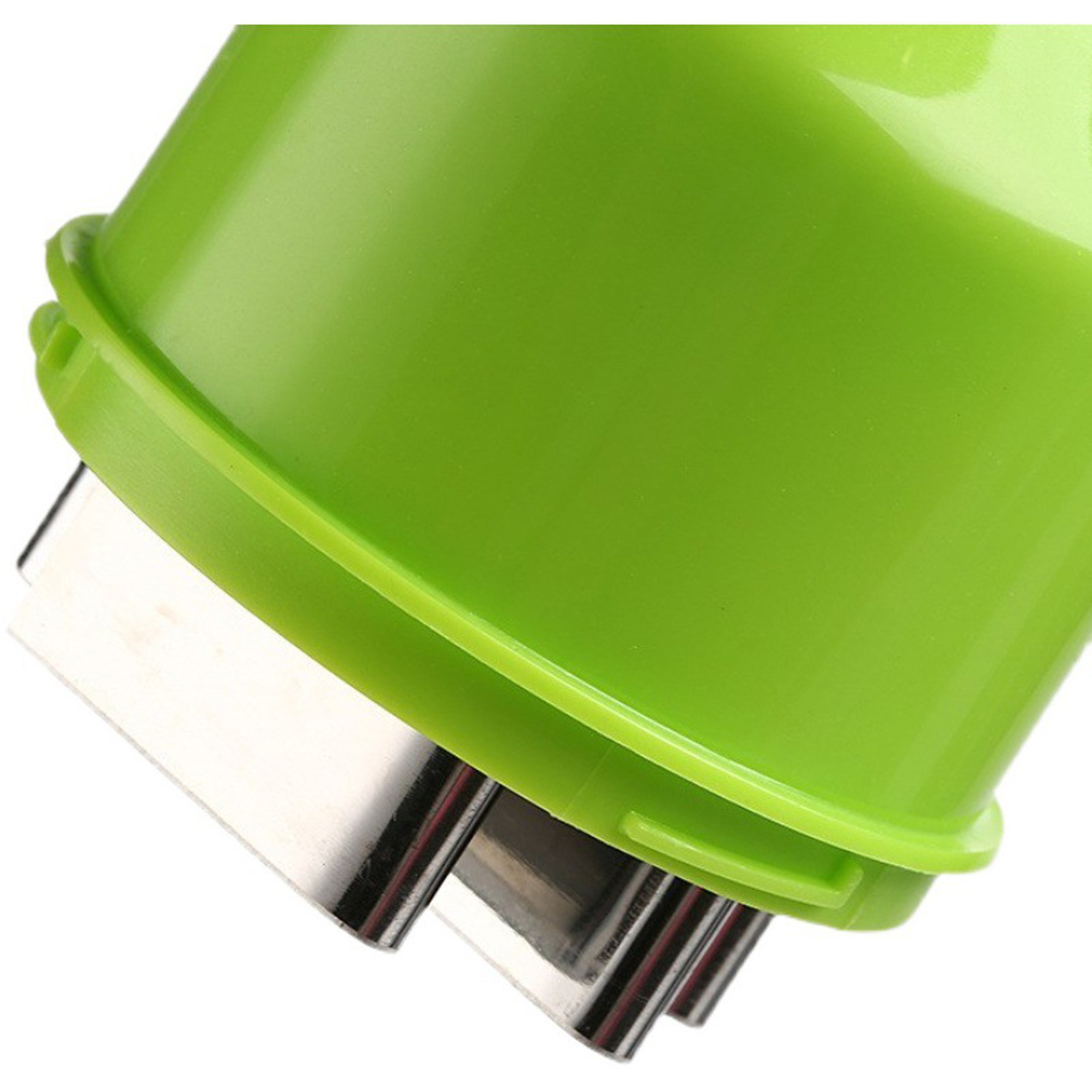 Stainless Steel Hand Press Vegetable Chopper  Garlic Ginger Cutter 3