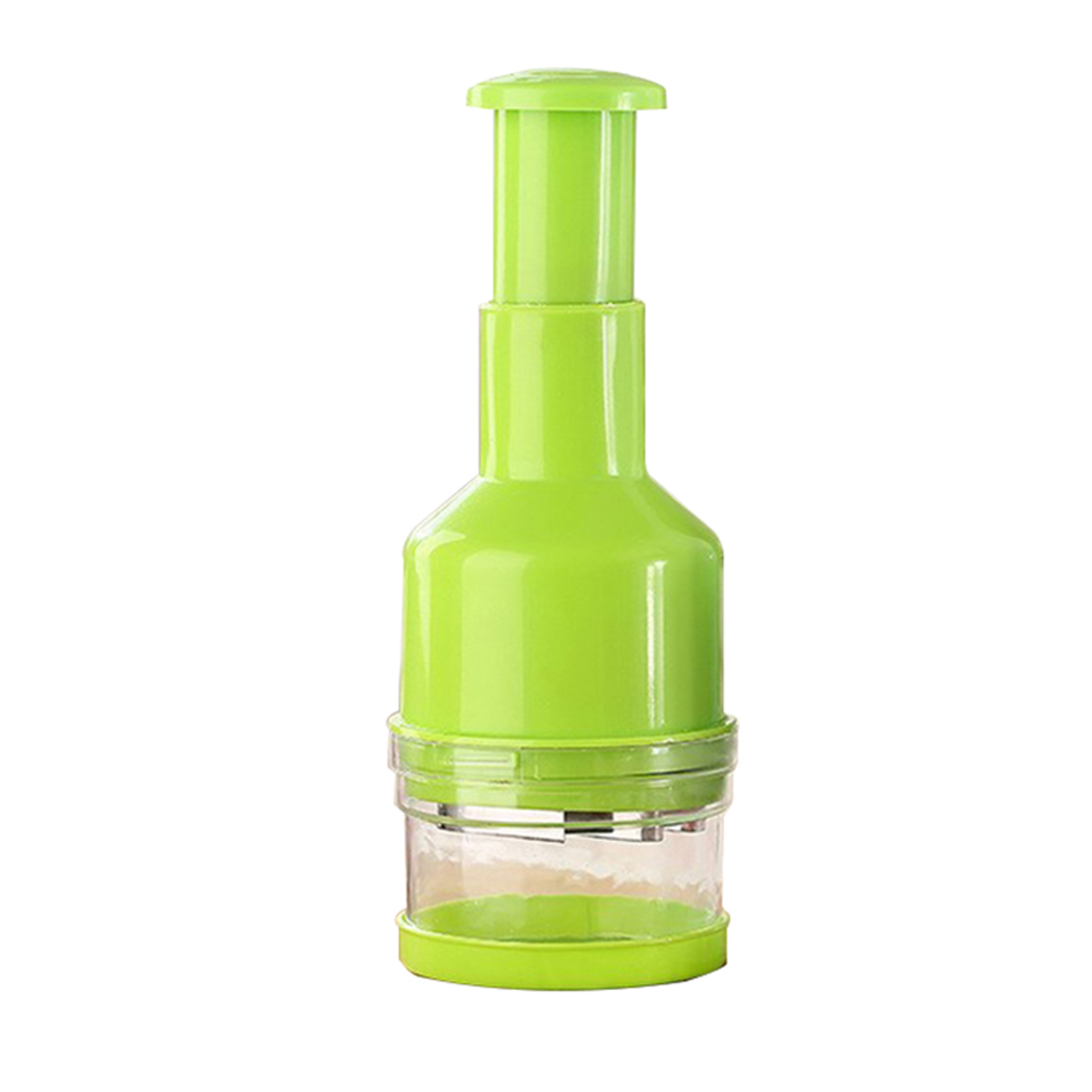 Stainless Steel Hand Press Vegetable Chopper  Garlic Ginger Cutter 5