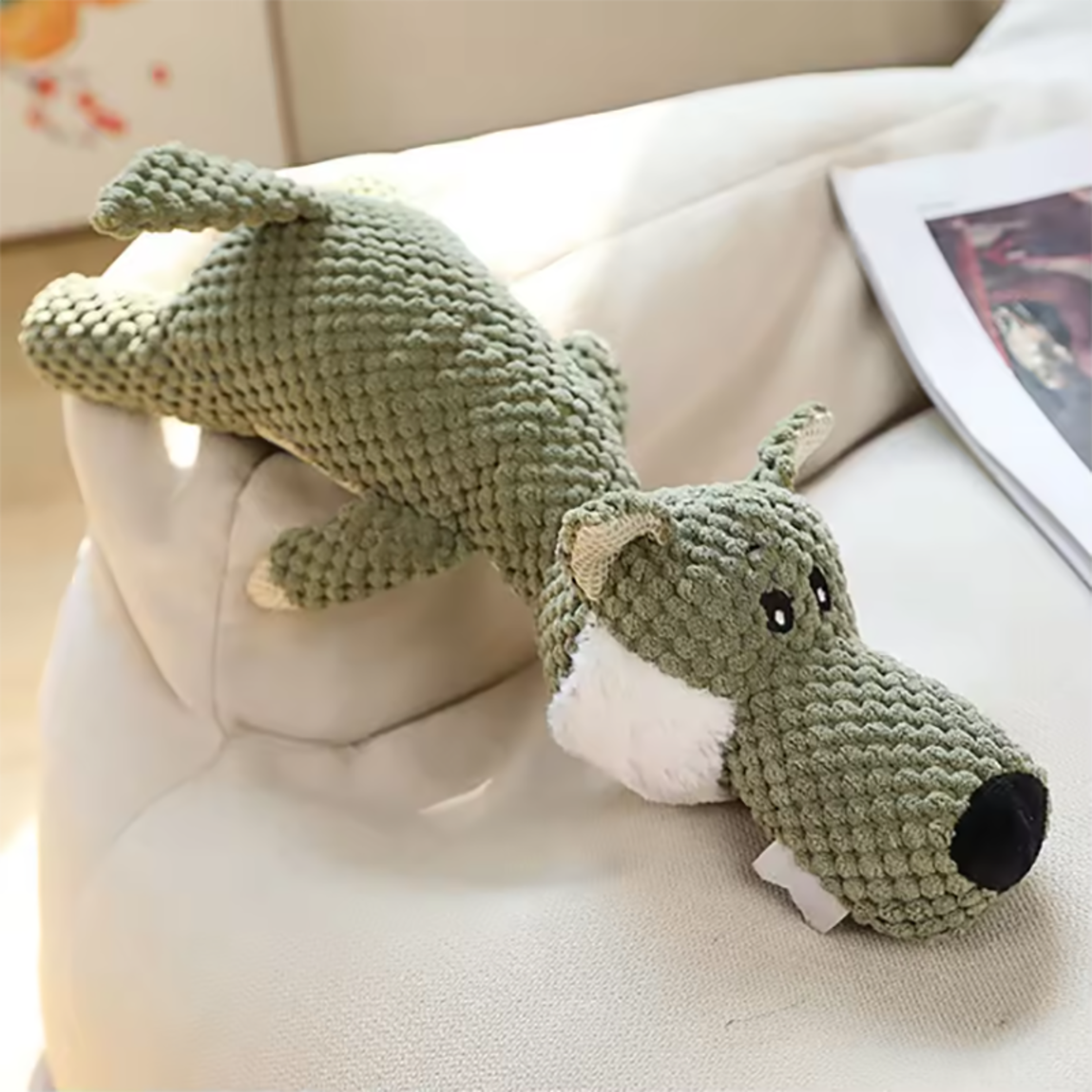 Premium Bite Resistant Squeaky Dog Toy For Small  Medium Dogs 1