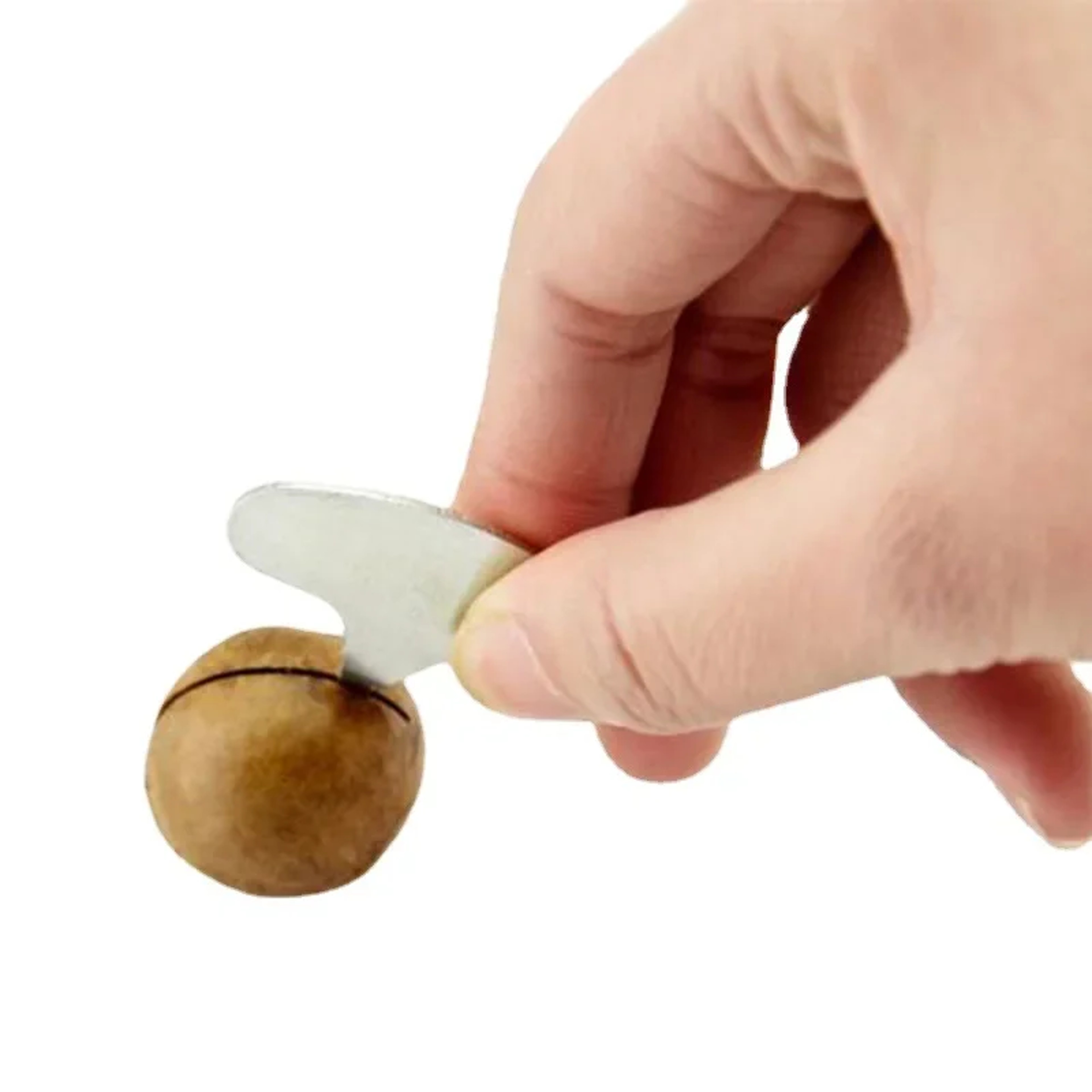 Mini Nut Cracker Tool Stainless Steel Walnut  Macadamia Opener 1