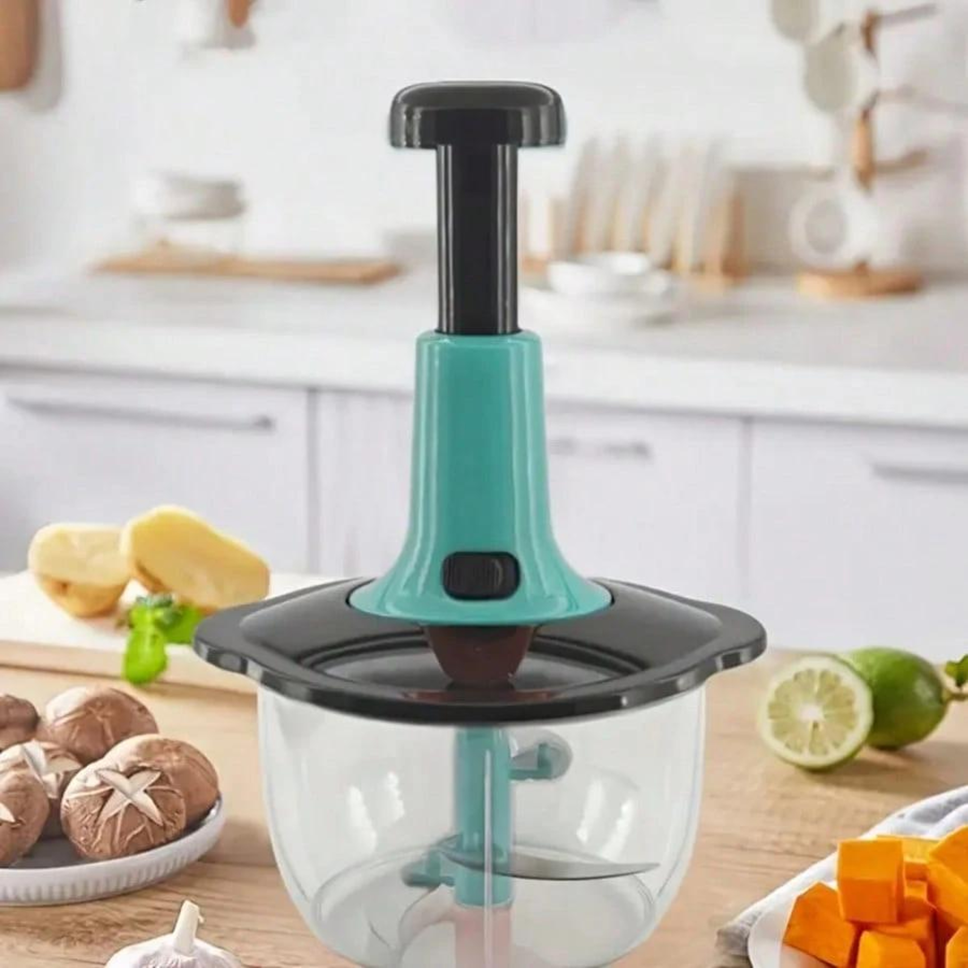 Premium Vegetable & Herb Chopper Compact, Easy to Use Kitchen Tool – view 4