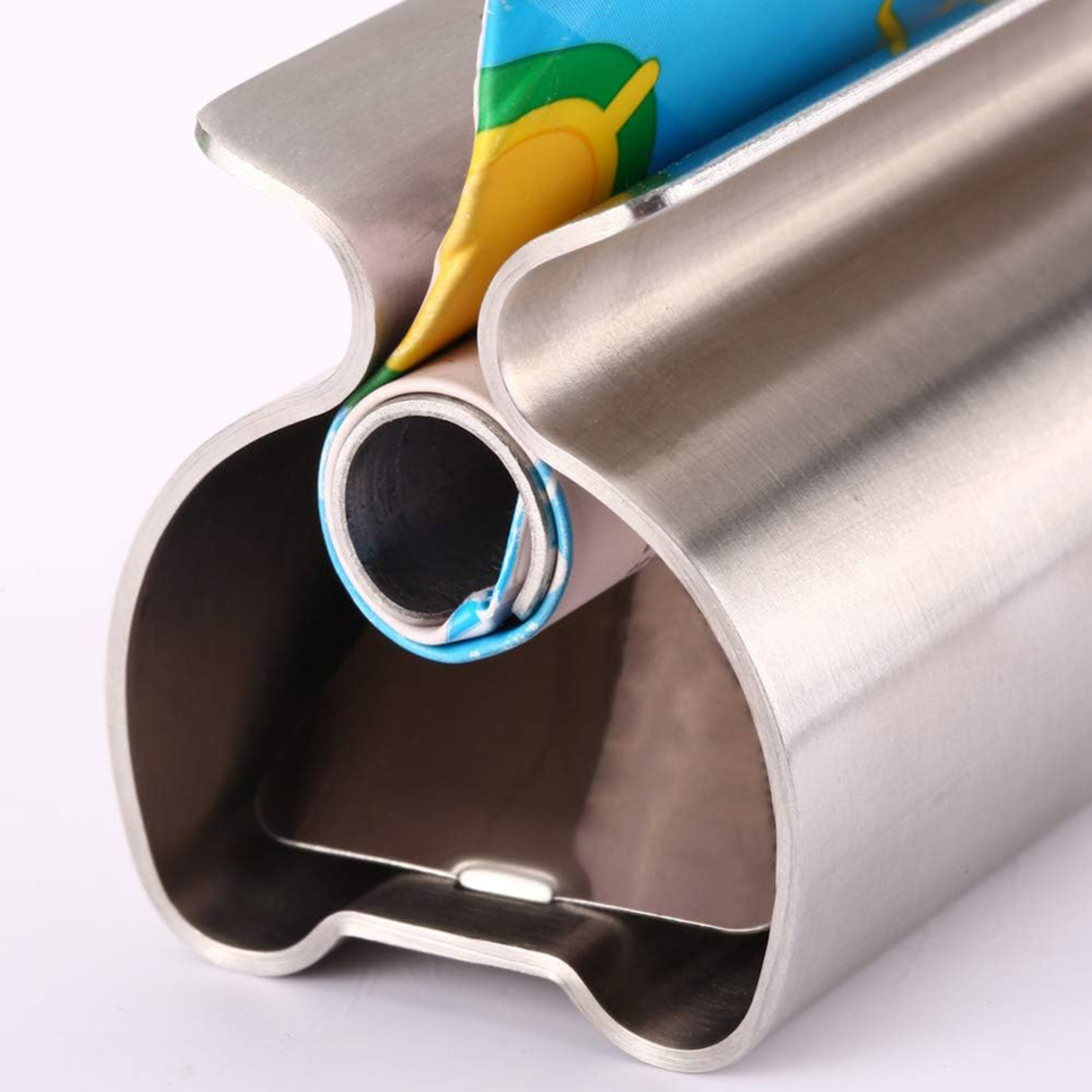 Premium Stainless Steel Toothpaste Squeezer & Tube Roller Dispenser for Ointments & Cosmetics – view 2