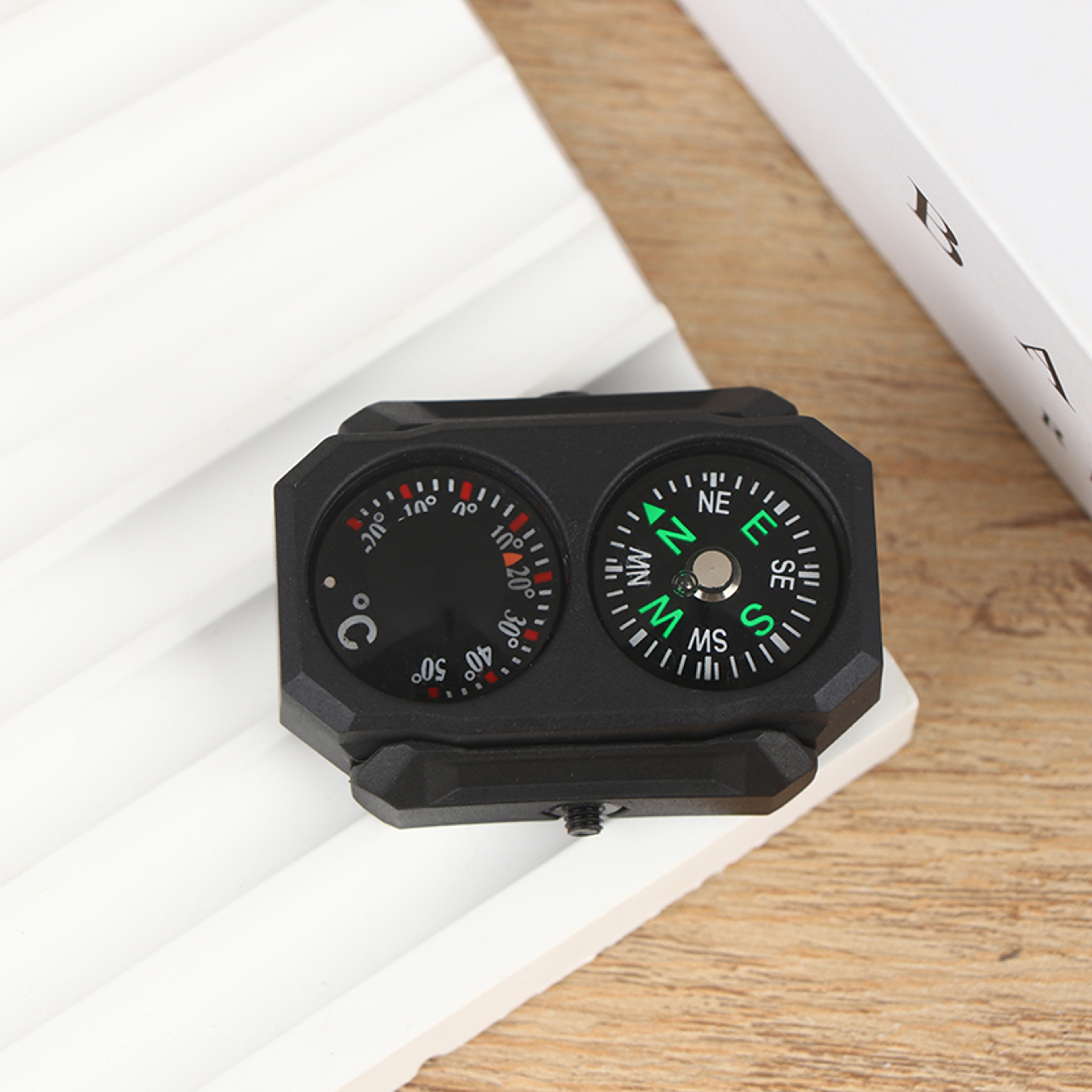 Mini Outdoor Compass Guide For Hiking  Navigation 0
