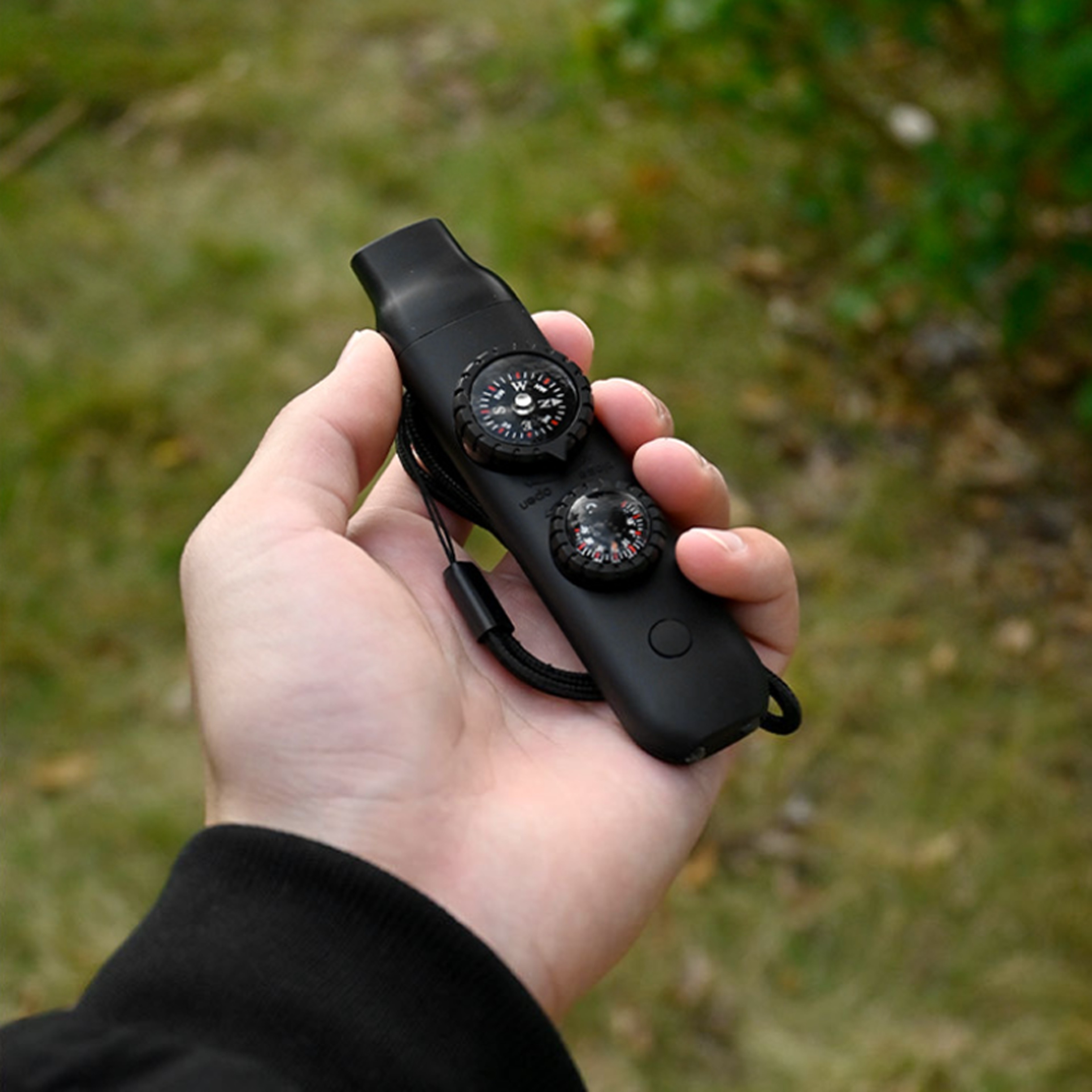 Emergency Survival Whistle with Compass & Flashlight – view 2