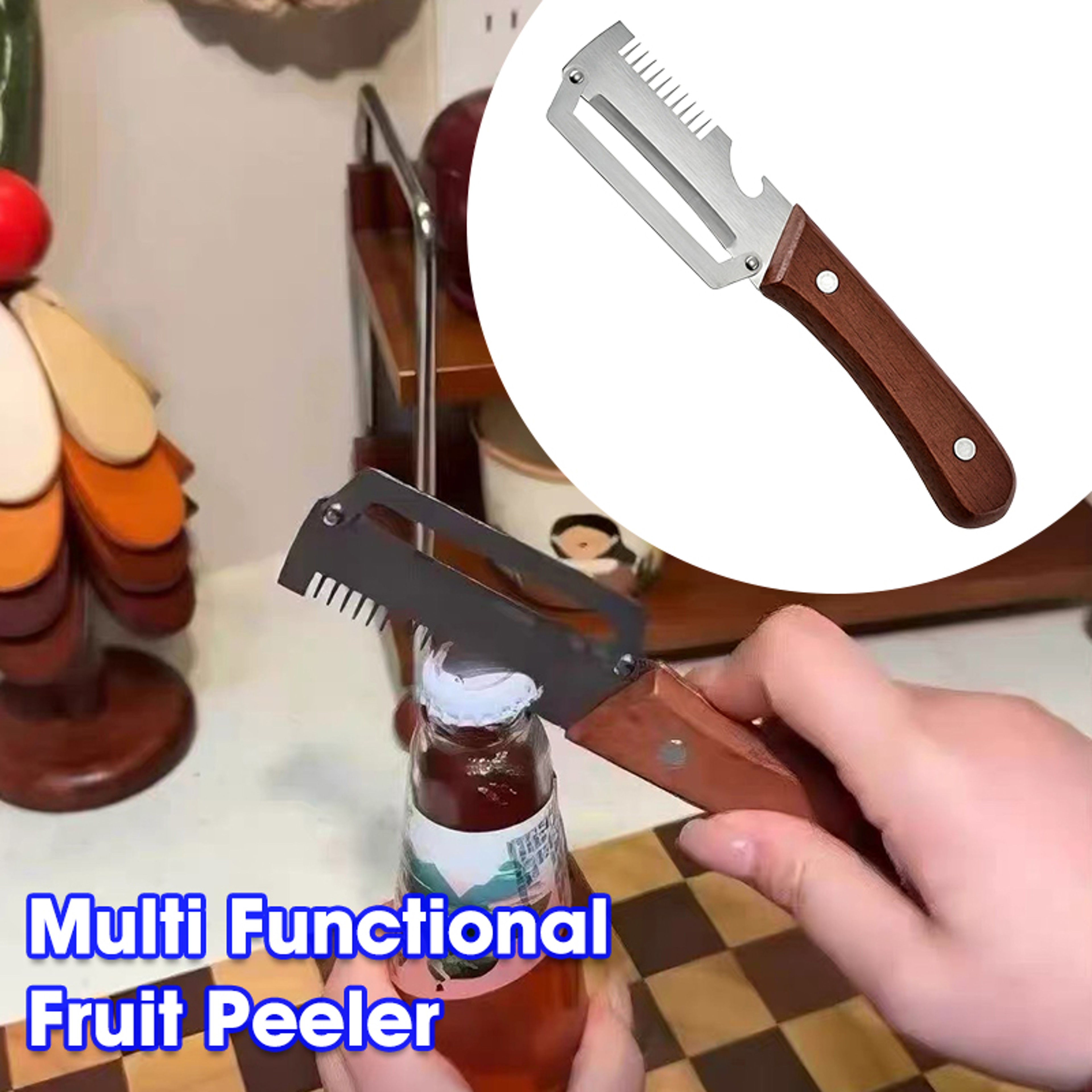 Multi Functional Vegetable Peeler  Fruit Grater Tool For Kitchen 0