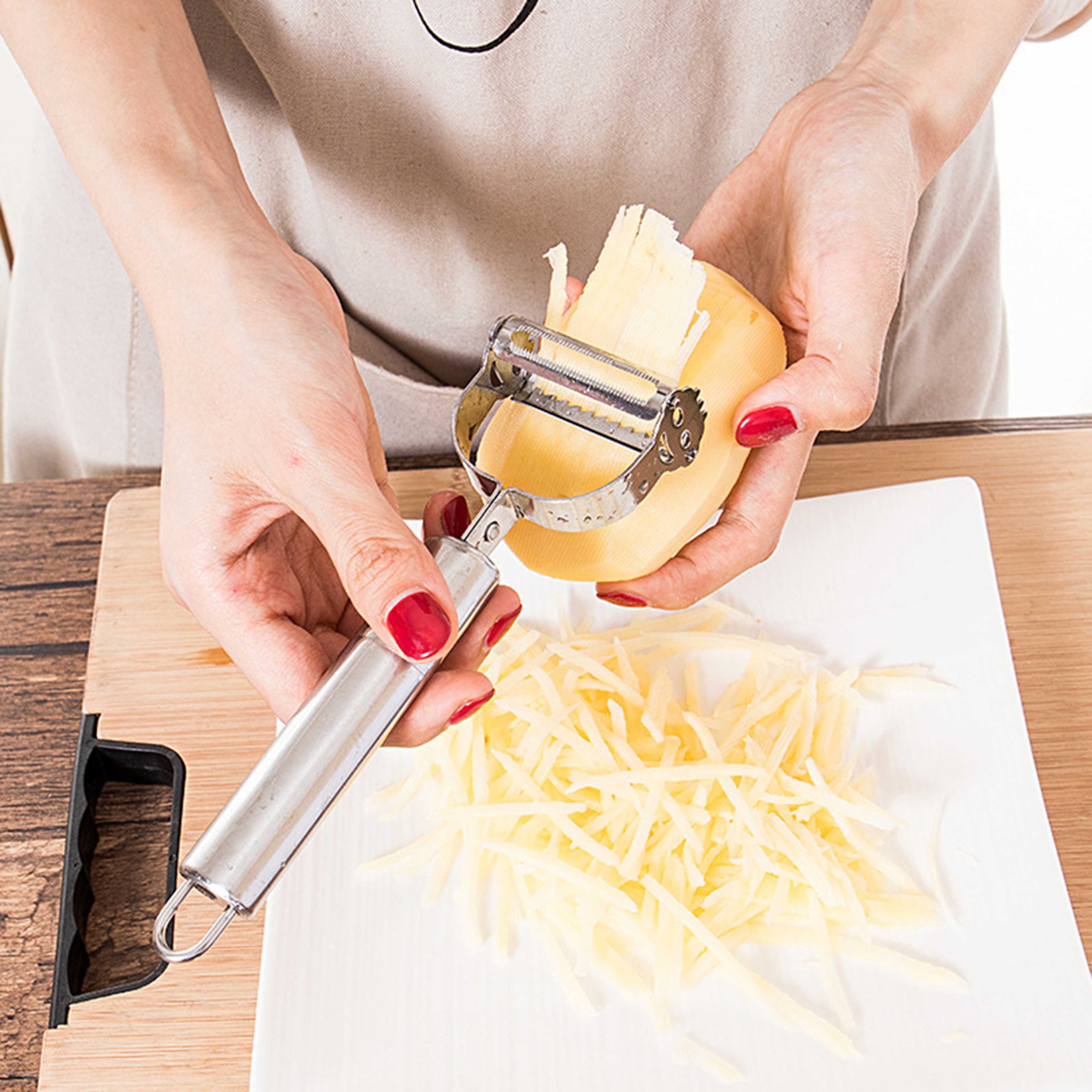 Premium Stainless Steel Multifunction Vegetable  Fruit Peeler 3