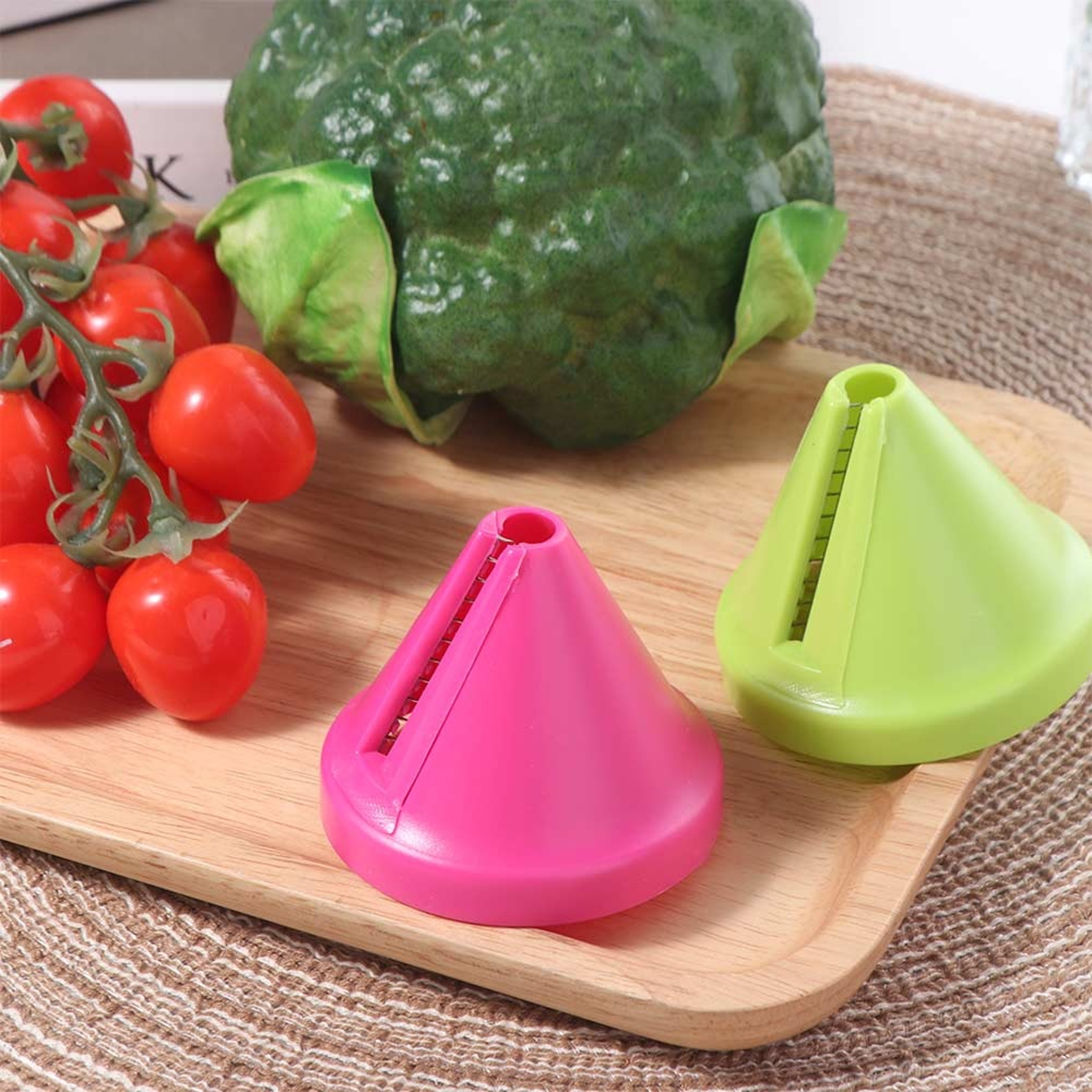 Conical Spiral Vegetable  Potato Slicer Rust Proof Rotary Shredder 3