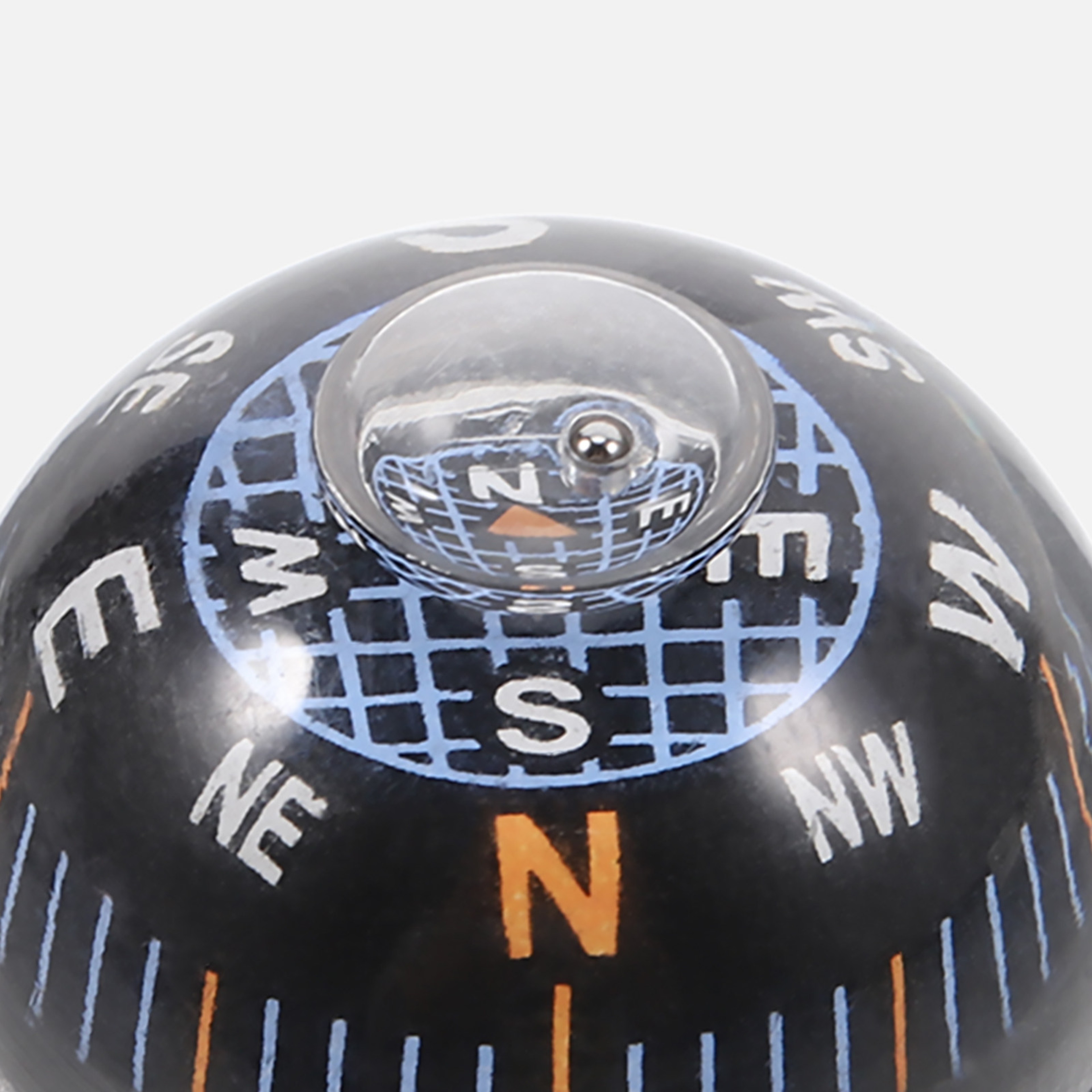 Black Mini Car Dashboard Compass Outdoor Navigation for Motorcycle & Hiking – view 6