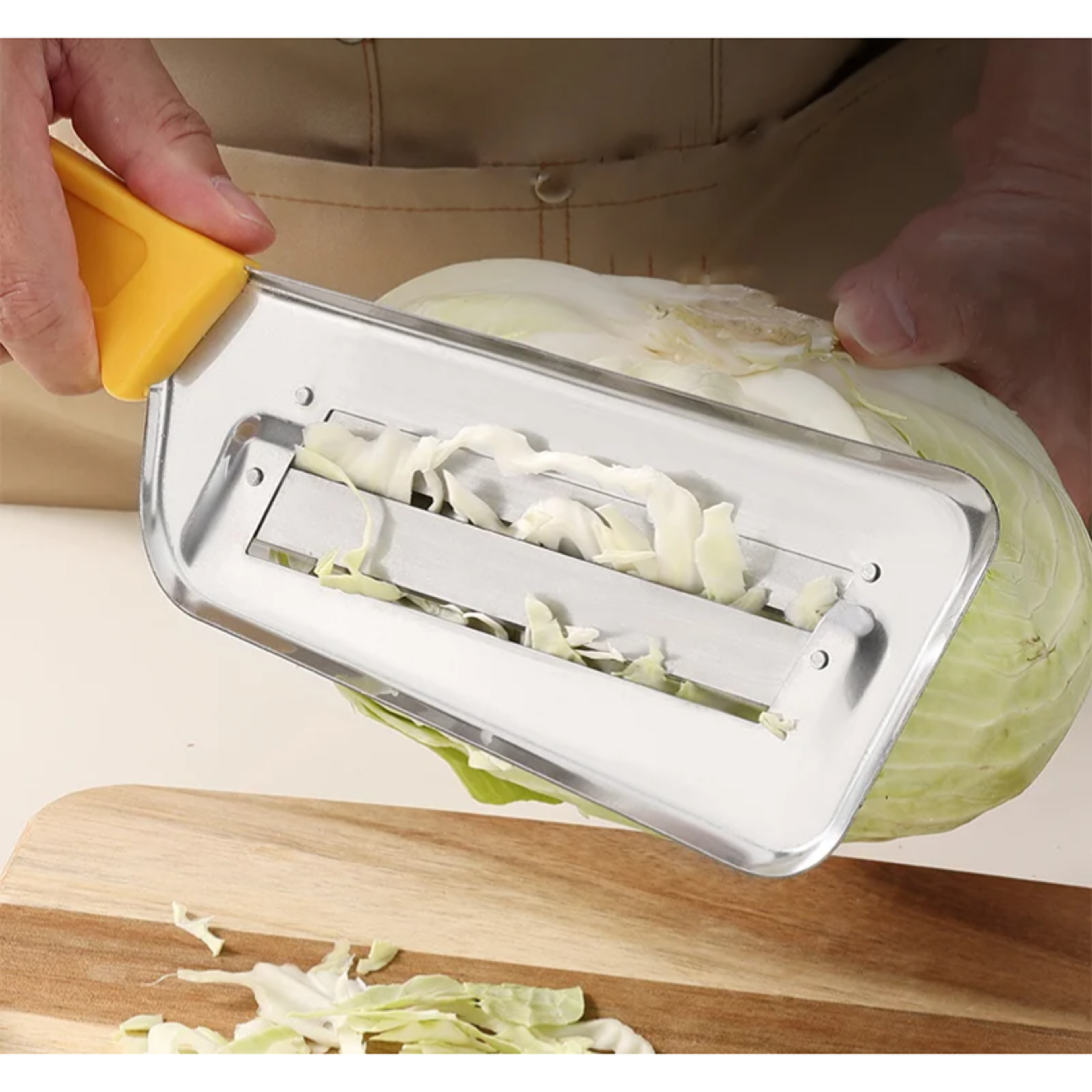 Multi Functional Stainless Steel Cabbage Slicer with Handle for Veggies – view 5