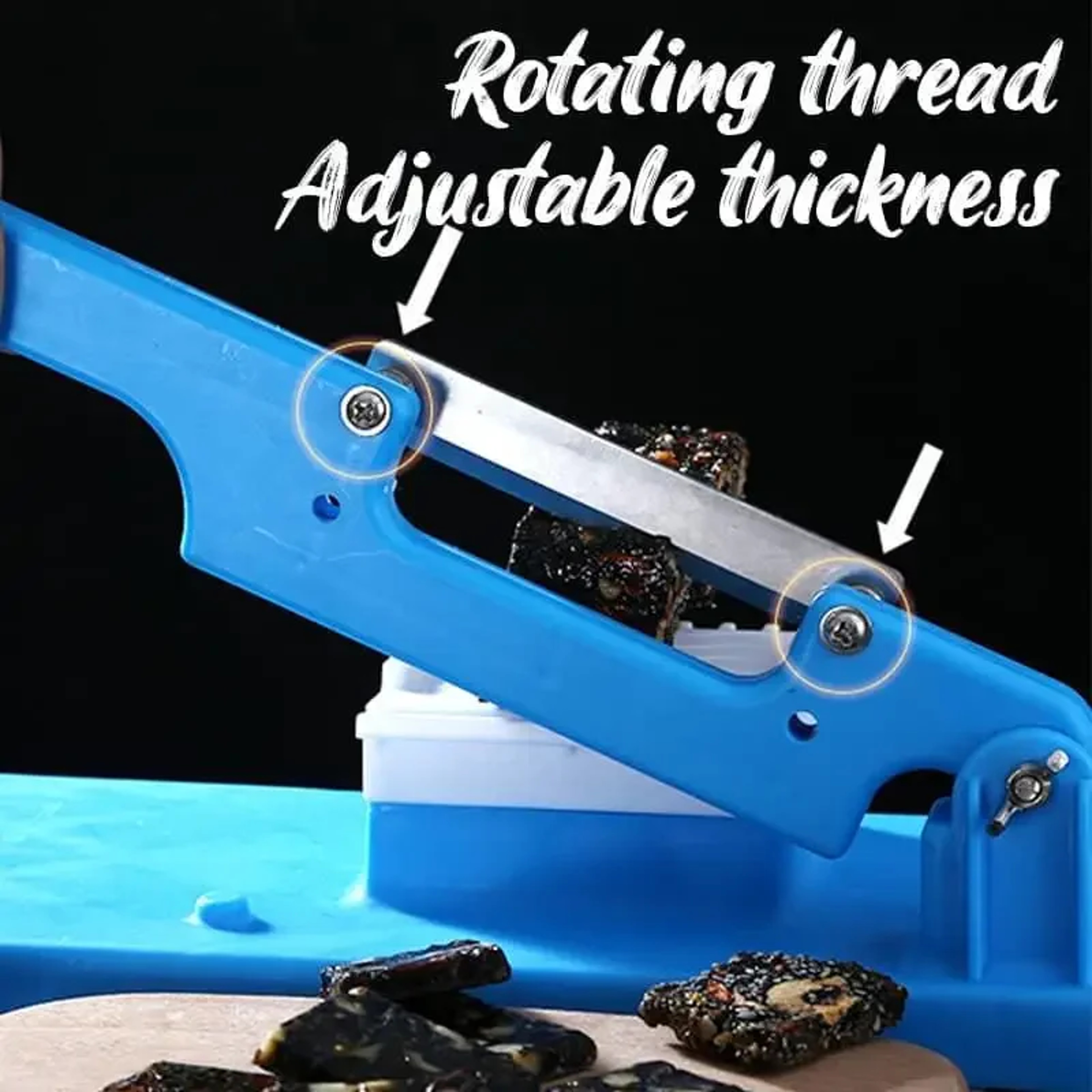Portable Manual Meat Slicer and Vegetable Grater for Home Kitchen – view 4