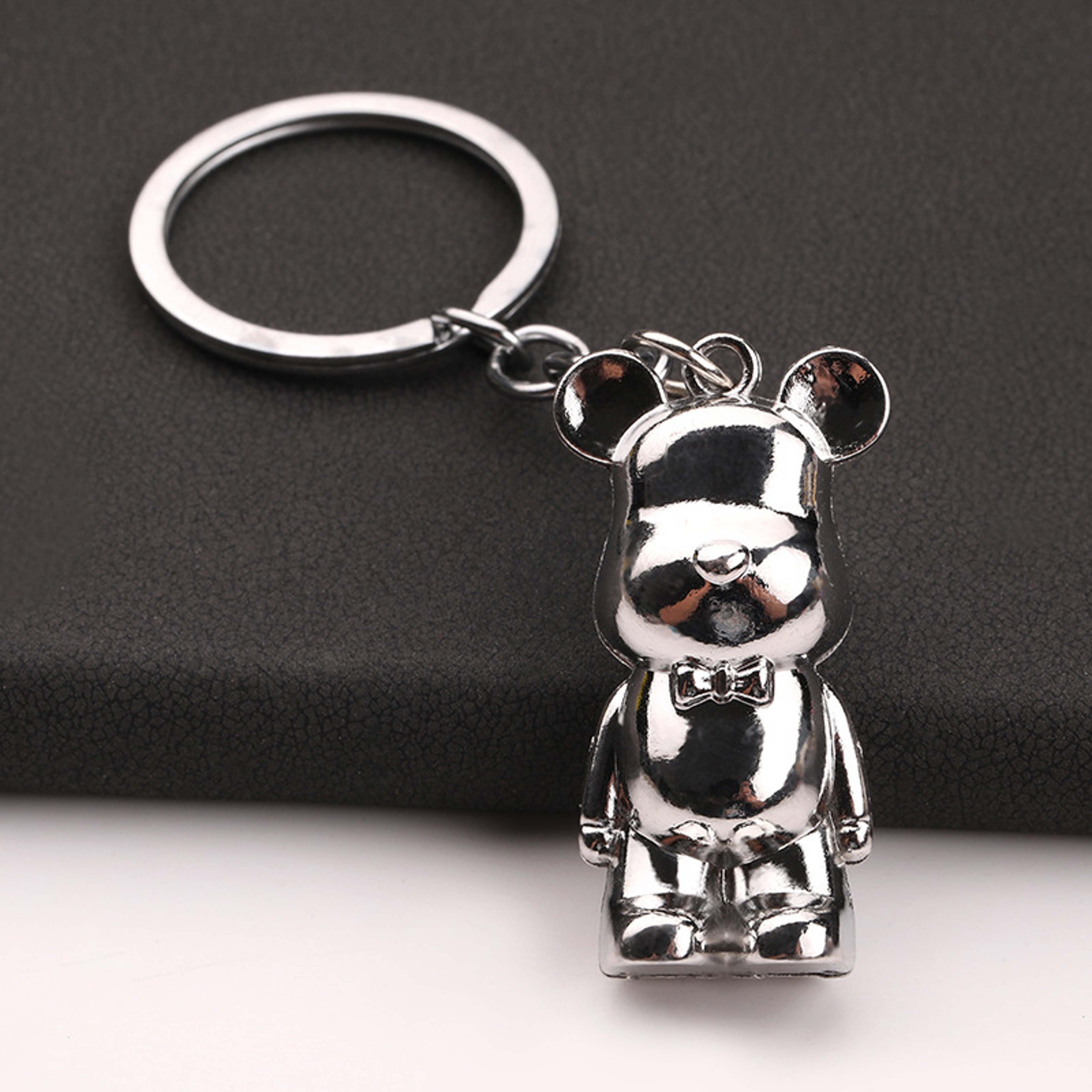 Premium Cute Zinc Alloy Bear Keychain For Car  Bag Accessories 6