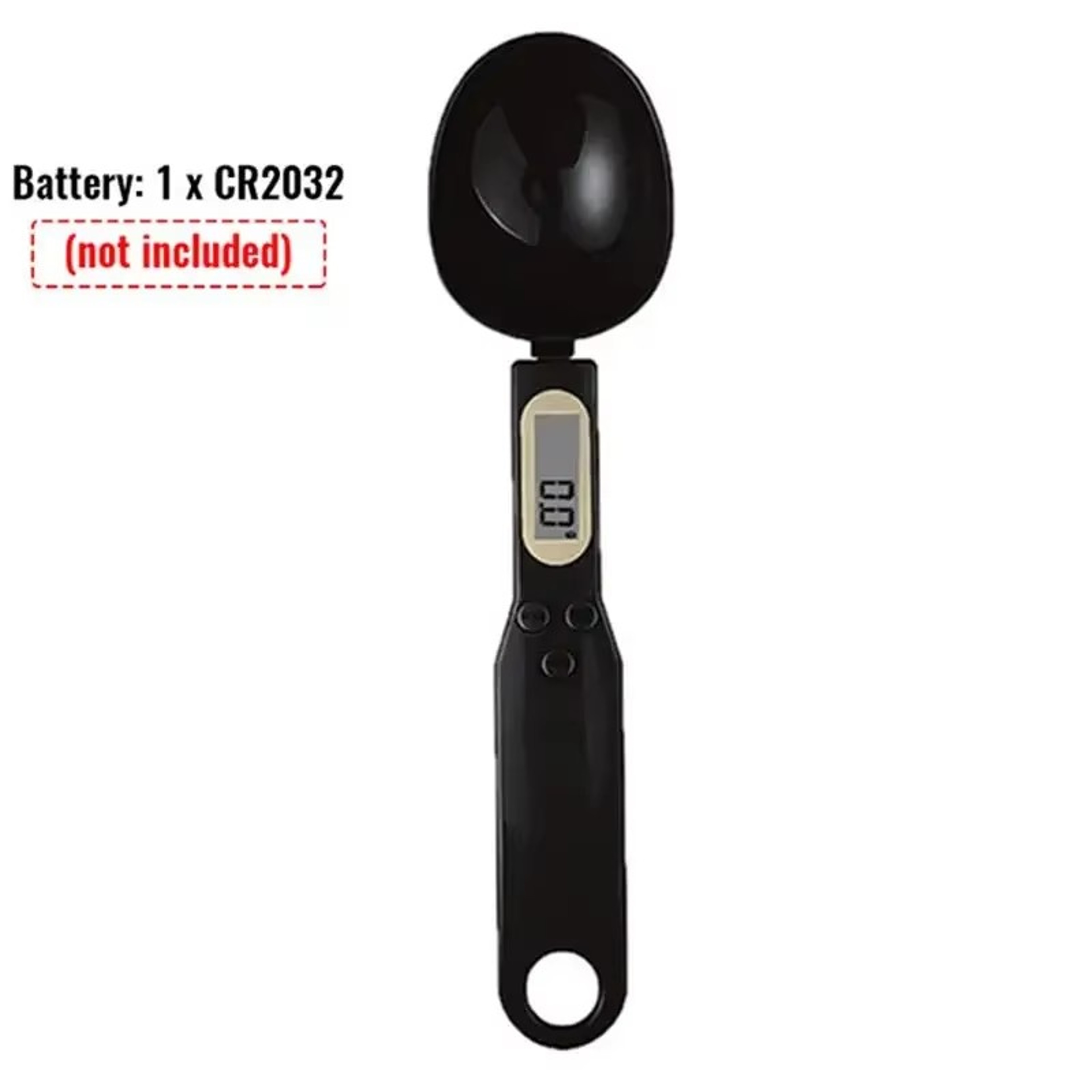 LCD Digital Measuring Spoon Adjustable Kitchen  Coffee Scale 6