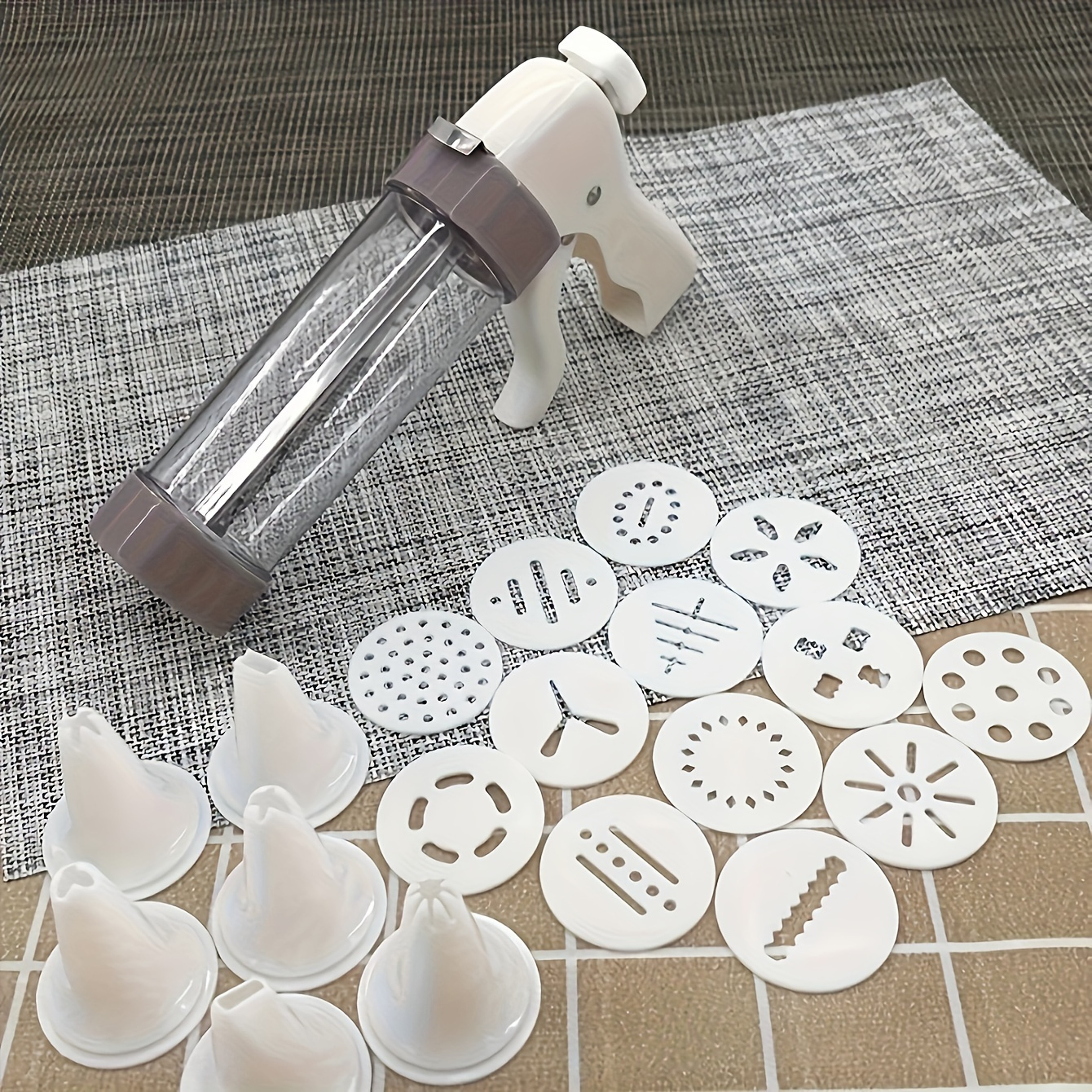 Ultimate DIY Cookie Press Set Precision Cookie Press Gun With Accessories For Homemade Cookies 3