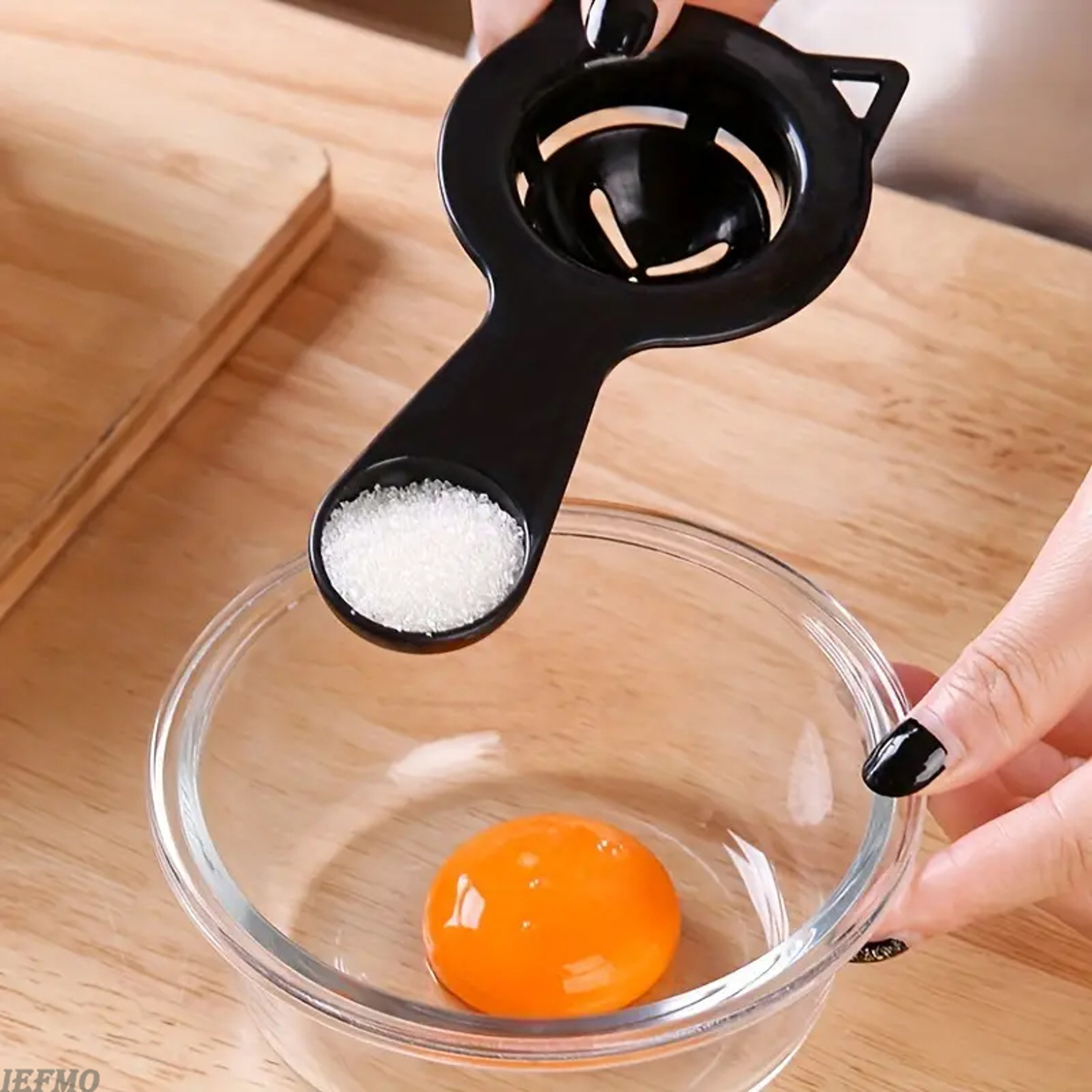 Premium Cute Cat Egg Separator  Measuring Cup Tool For Easy Baking And Cooking 4