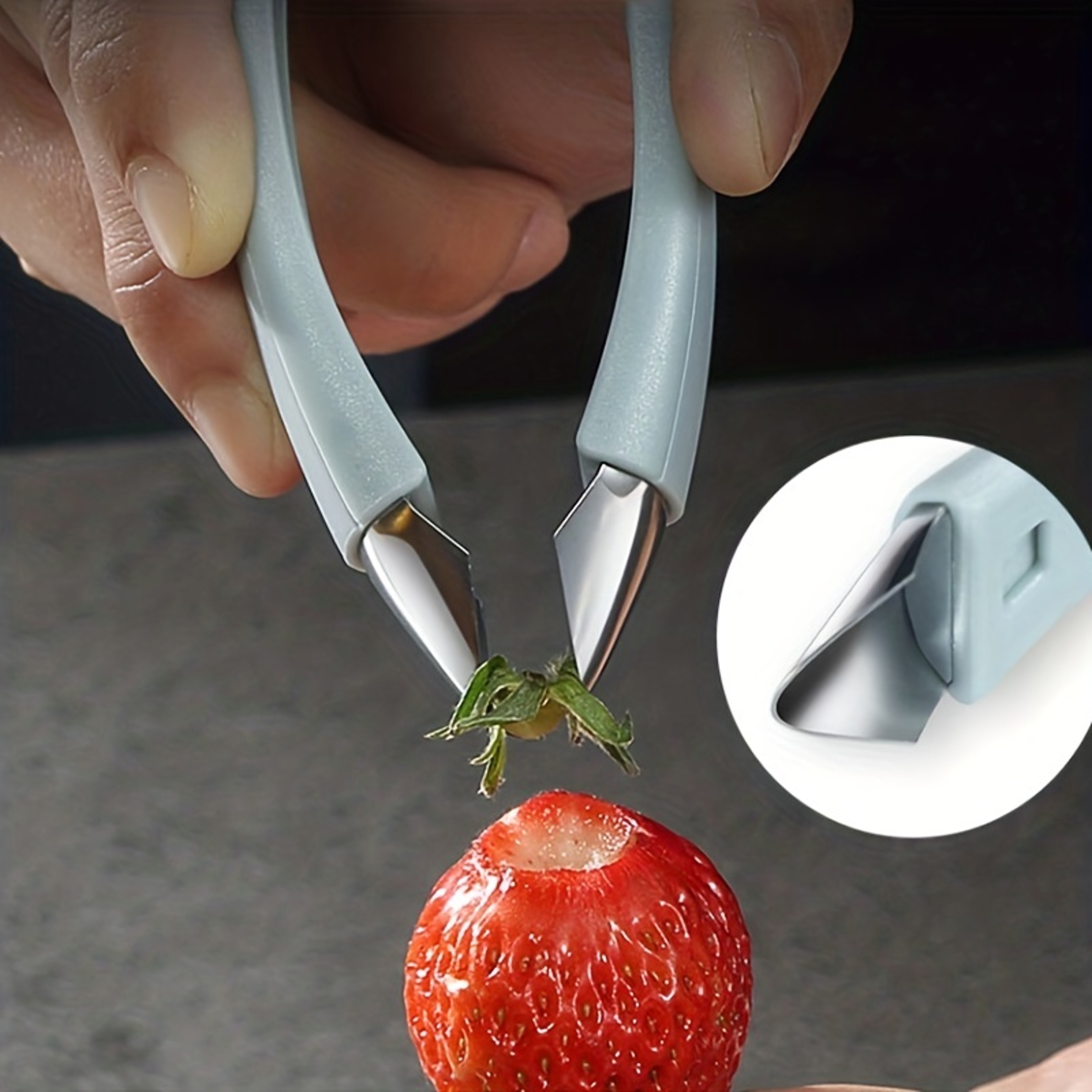 Handheld Stainless Steel Pineapple Eye Remover  Fruit Prep Peeler Tool 4