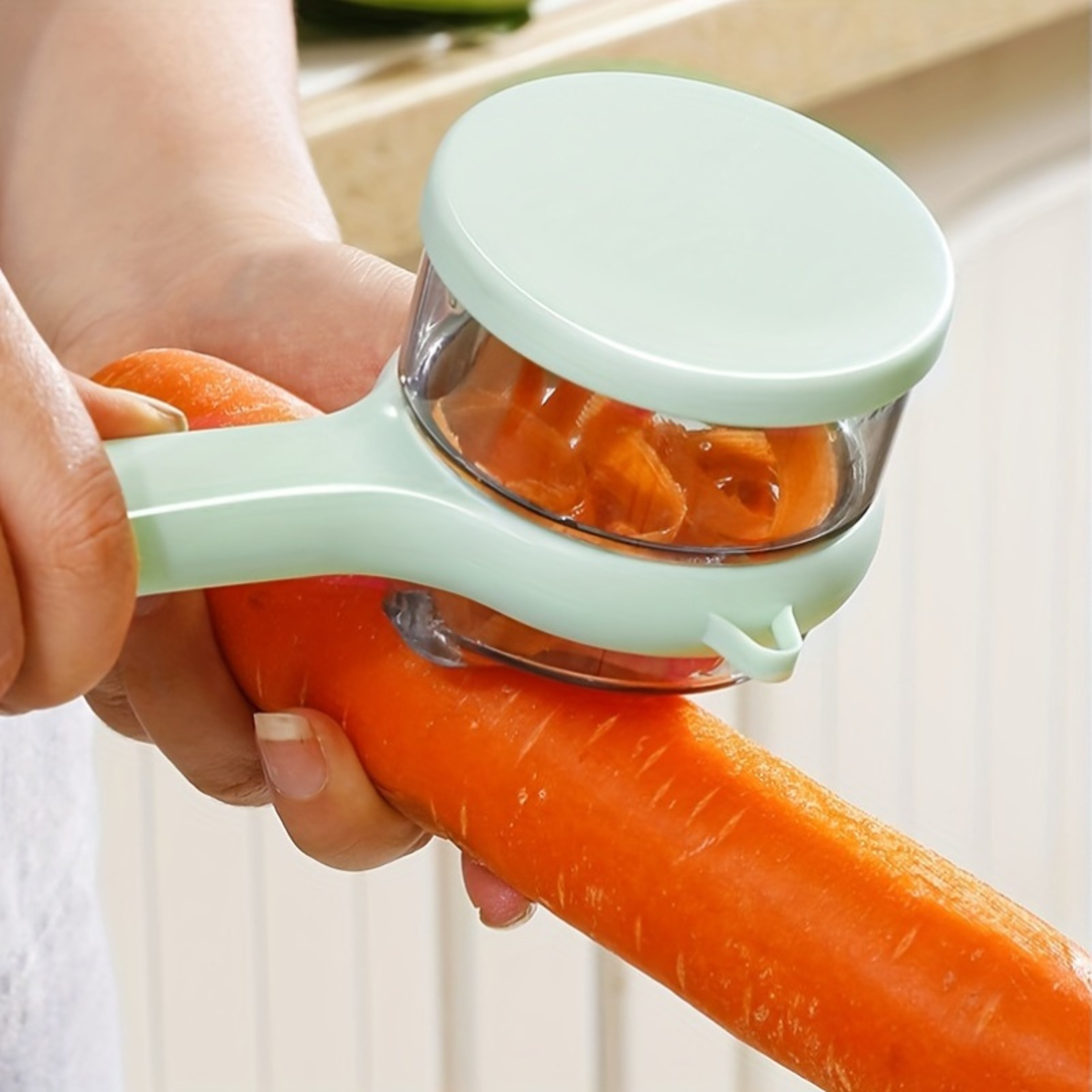Thickened Multifunctional Peeler With Storage Fruit  Vegetable Kitchen Tool 0